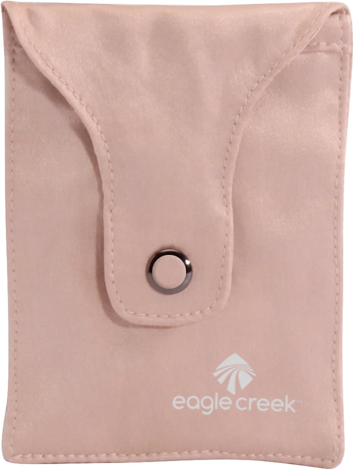 eagle creek Silk Undercover Bra Stash Travel Wallet to Keep Money and Credit Cards Secure - Breathable Silk with Moisture Resistant Lining, Rose