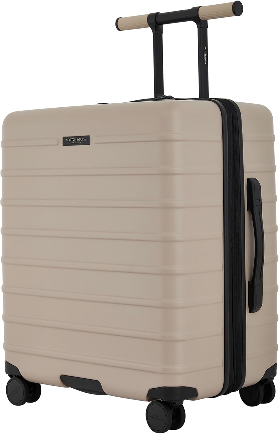 Scotch & Soda Tilburg Luggage, Pebble, 24-Inch Wide Trunk Check-in