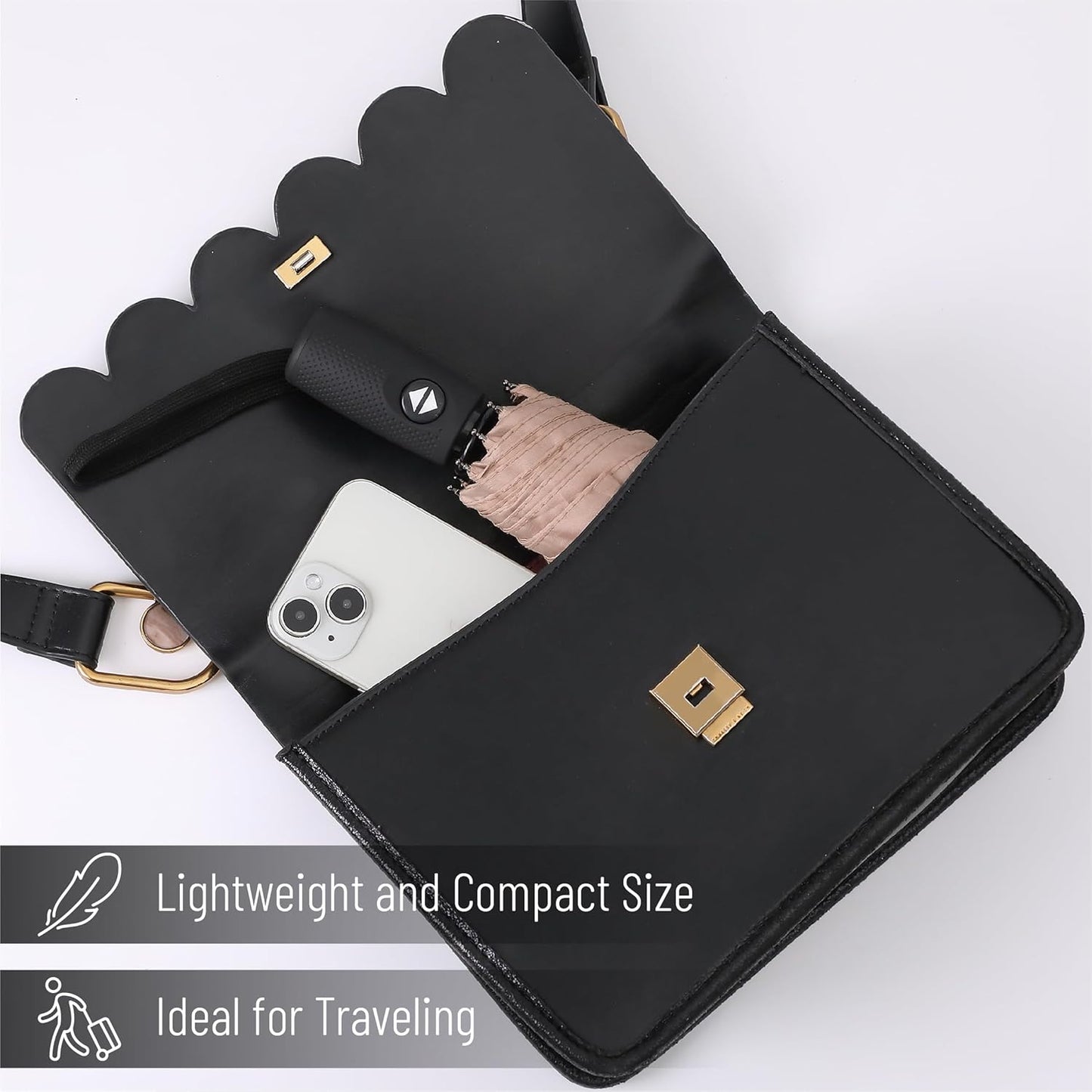 Mr. Pen- Windproof Travel Umbrella, Automatic Umbrellas for Rain, Compact