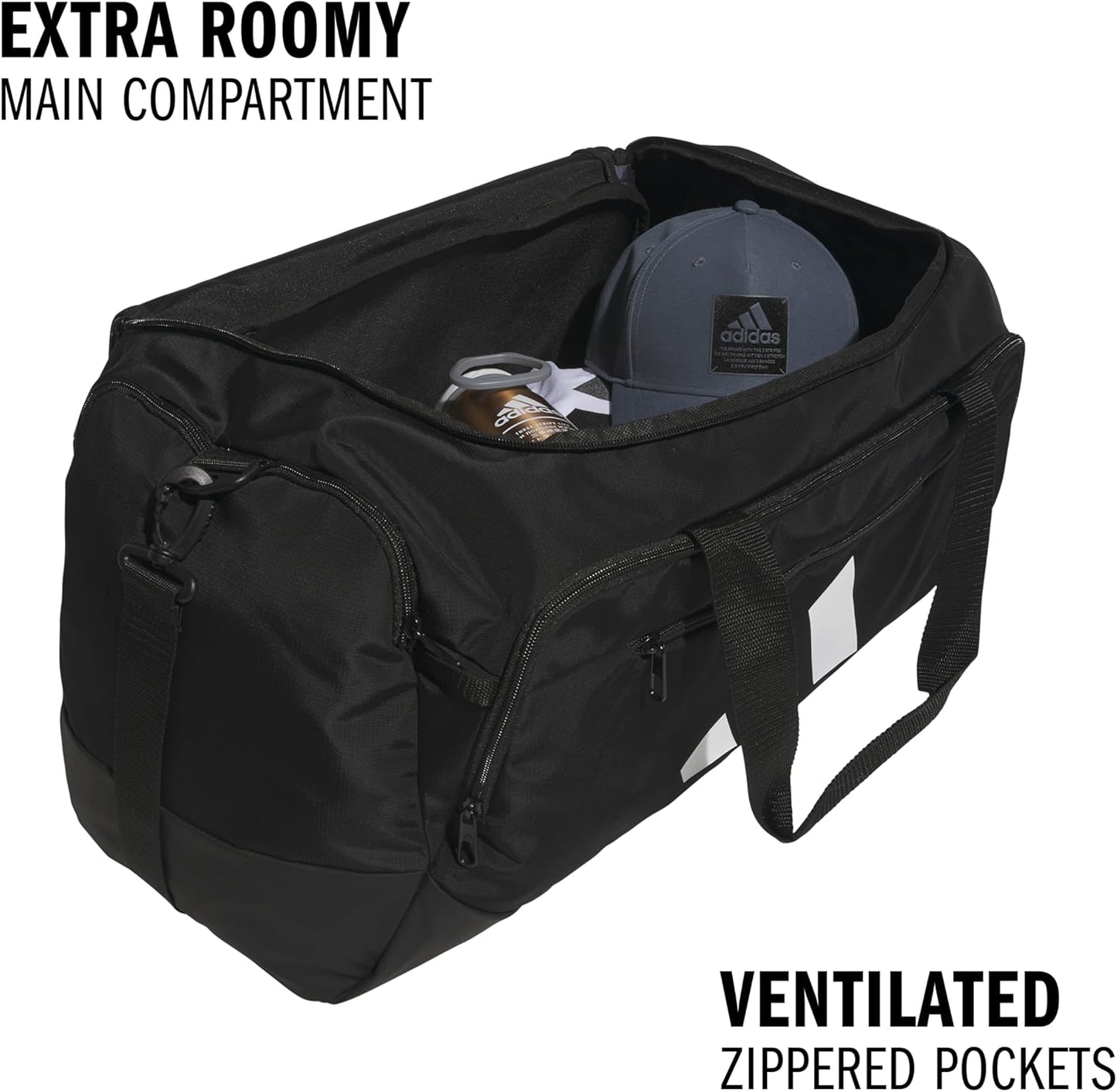 adidas Defender 5.0 Duffel Bag – Durable for Sports, Gym & Travel