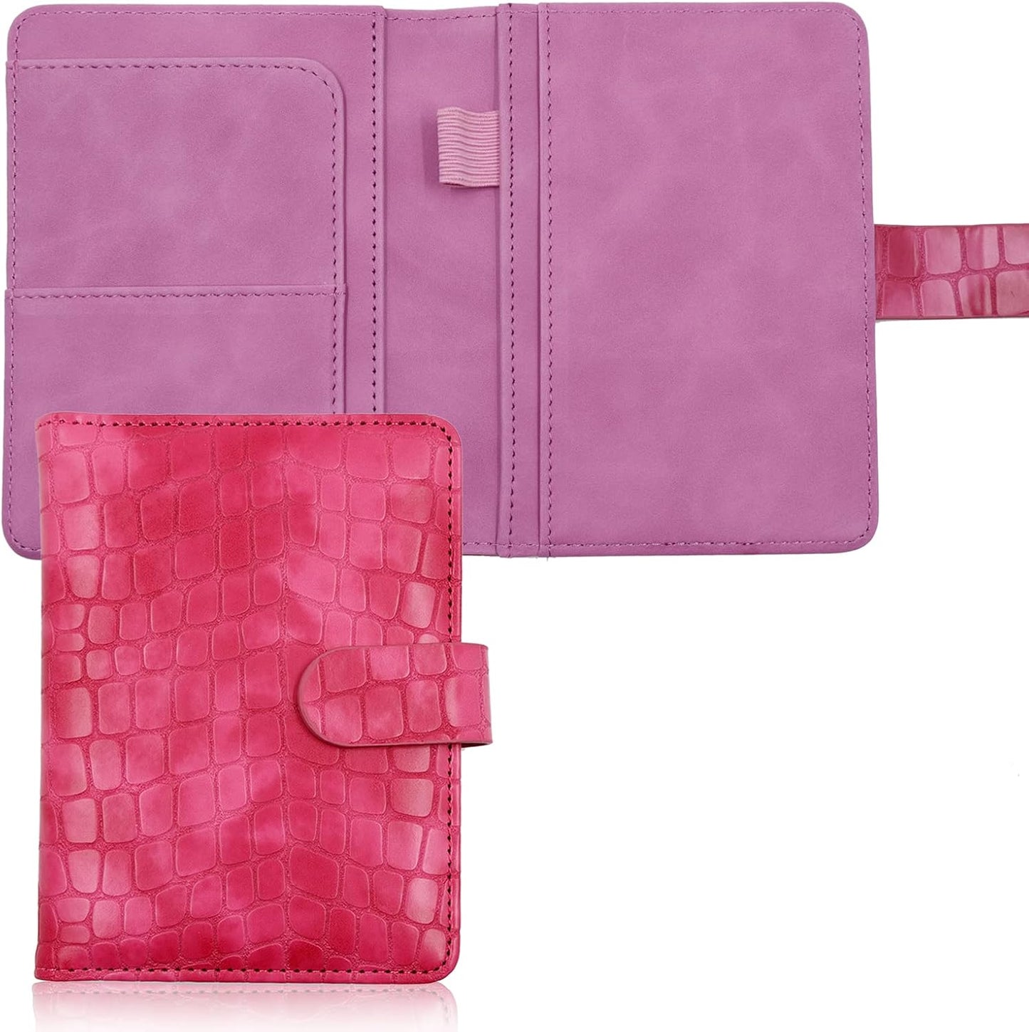 Melsbrinna Premium Leather Passport Holder Covers Case, Waterproof Rfid Blocking Travel Wallet