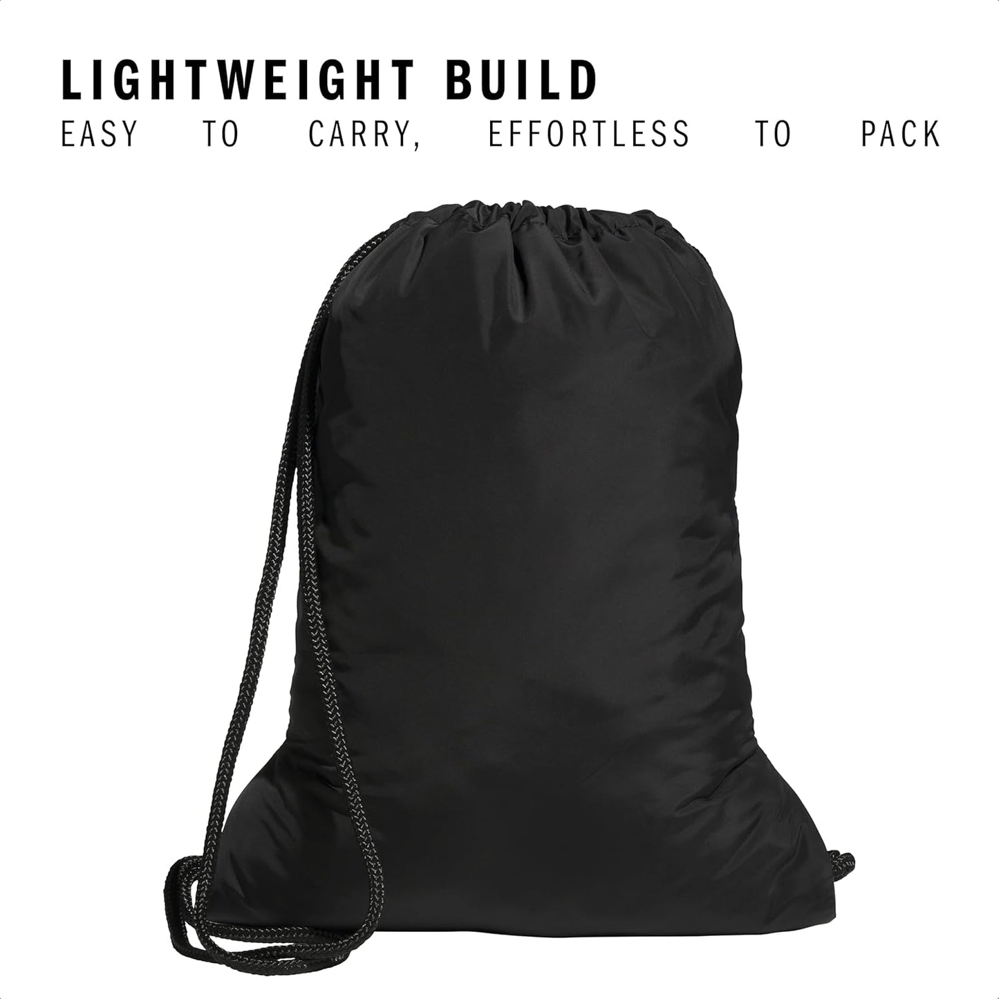 adidas Alliance Sackpack – Drawstring Backpack Small Bag for Men and Women