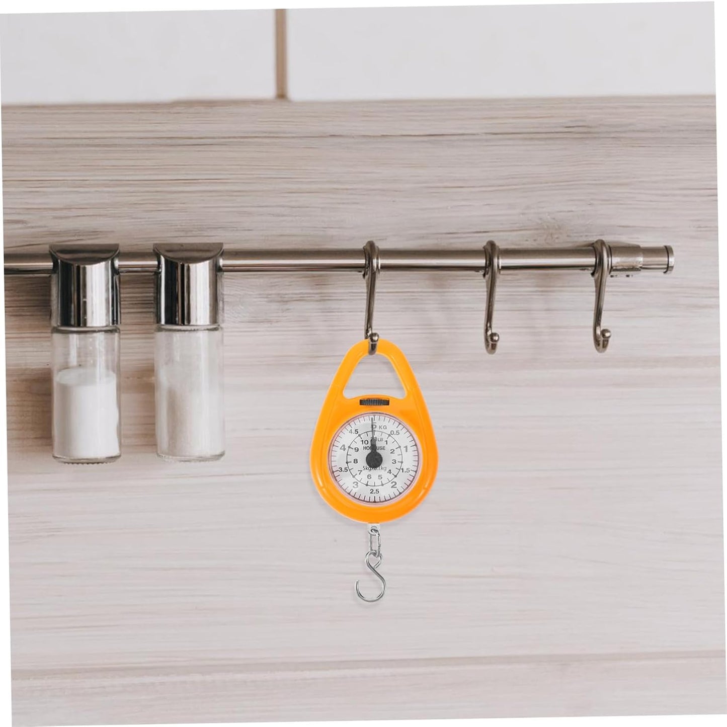 OUNONA Portable Hanging Scale for Luggage Weight Measurement Compact Mechanical Spring Scale