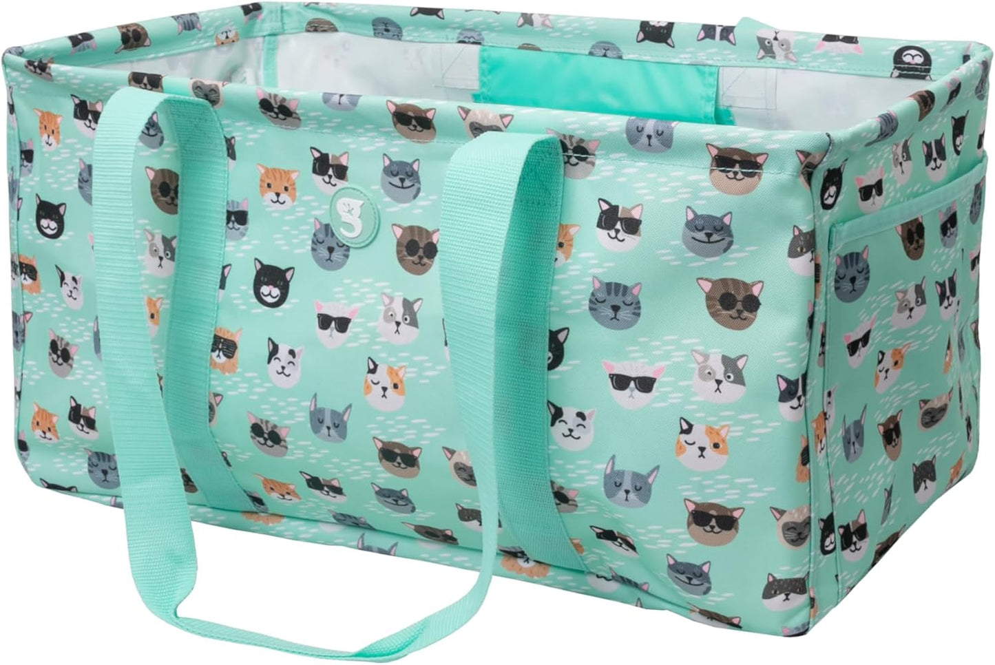 geckobrands Large Utility Tote - Durable Multipurpose Bag for Beach, Travel, Shopping & Outdoor Activities