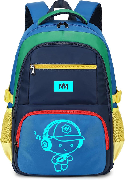 Bluboon Kids Backpack Boys Bookbag Teens Elementary School Bag Daypack Travel Back Pack Middle school