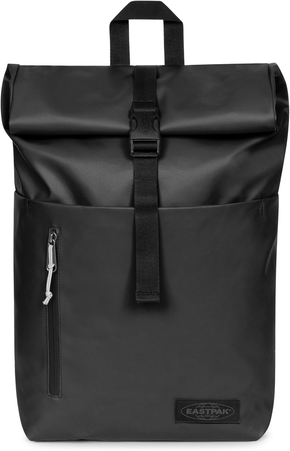 EASTPAK Up Roll – 23L Roll-Top Backpack with 16" Laptop Sleeve, Security Pocket, Bottle Holder & Water-Resistant Finish, Tarp Black