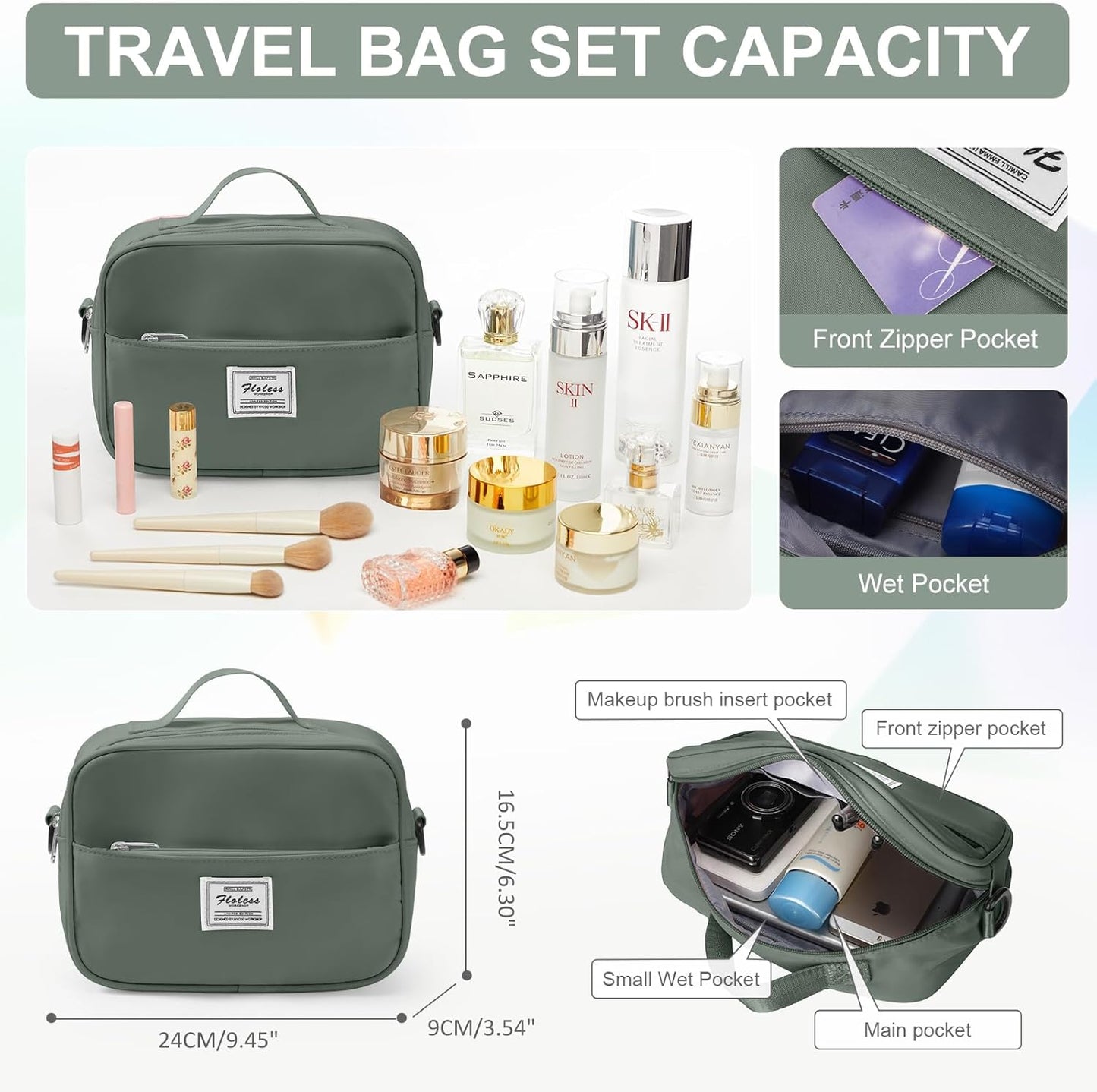 Gym Bagsfor Women with Shoes Compartment,Small Duffel BagsSport Bags with Toiletry Bags Overnight