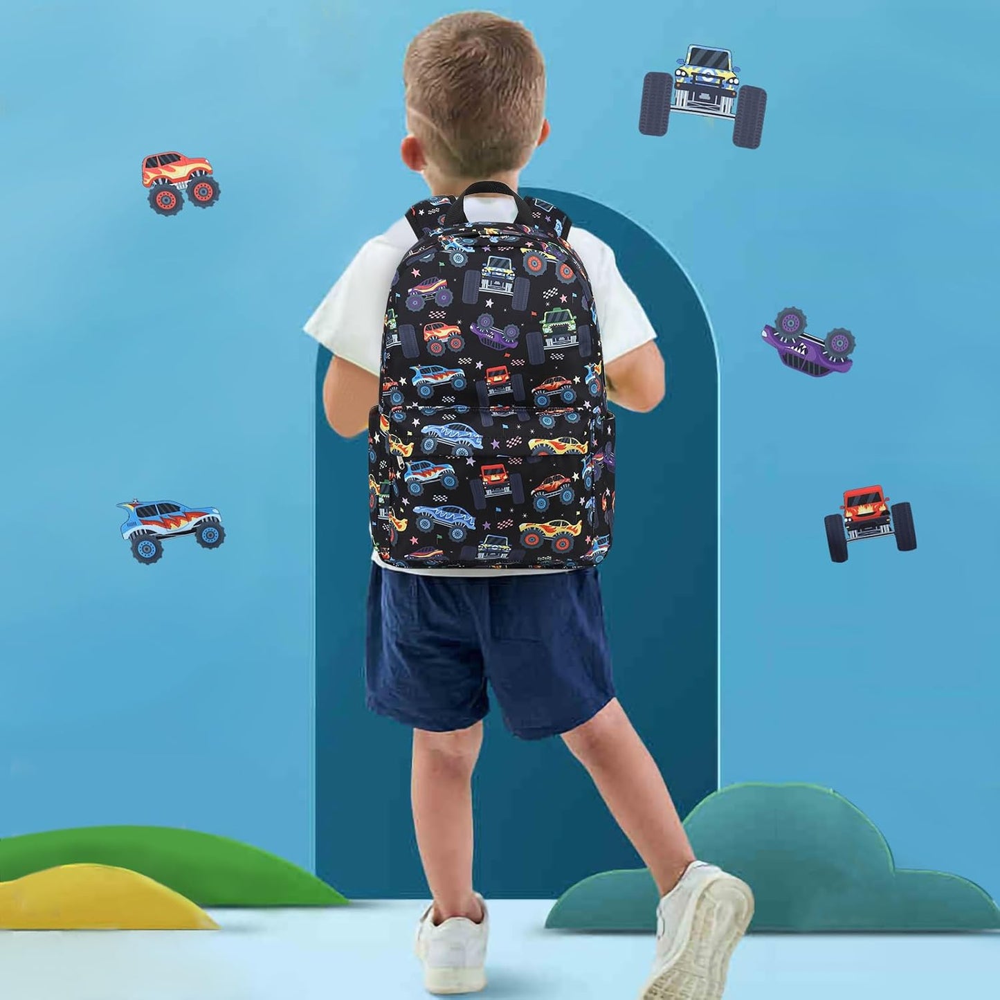 CAMTOP Preschool Backpack for Kids Boys Girls Toddler Backpack Kindergarten School Bookbags for Age 3-8