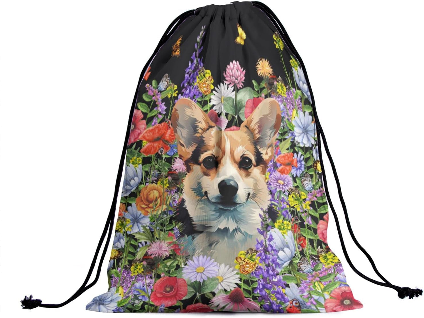 Nerxy Pet Gymnastics Grip Bag Dog Cat Drawstring Grip Bags Puppy Shoe Bag Gym Storage Pouch