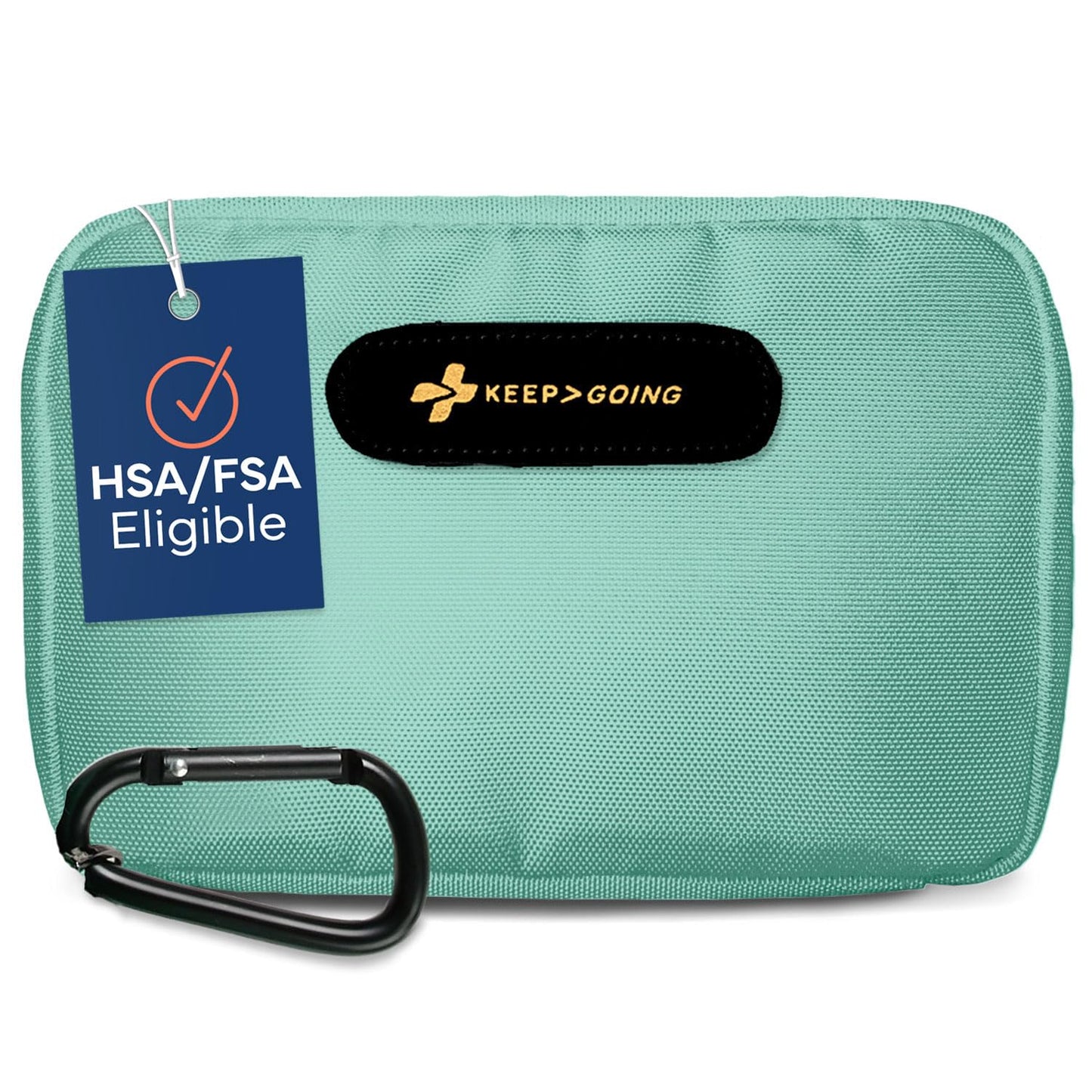 KeepGoing Travel First Aid Kit - TSA-Approved Travel Size