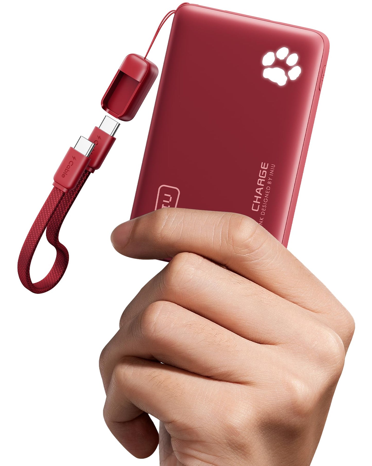INIU 45W Fast Charging Portable Charger, Smaller 10000mAh Travel Power Bank