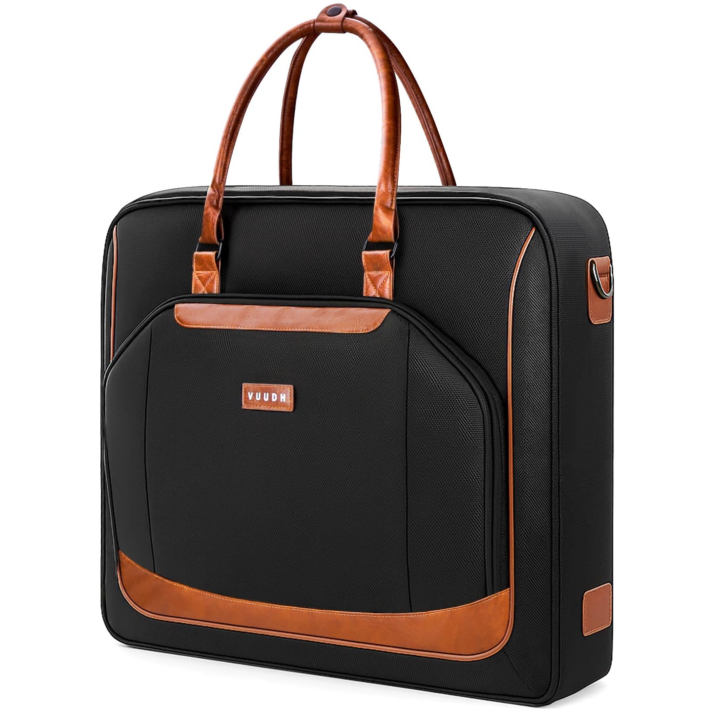 VUUDH Premium Garment Bag for Travel with Wet-Dry Compartment, Adjustable Shoulder Strap, and