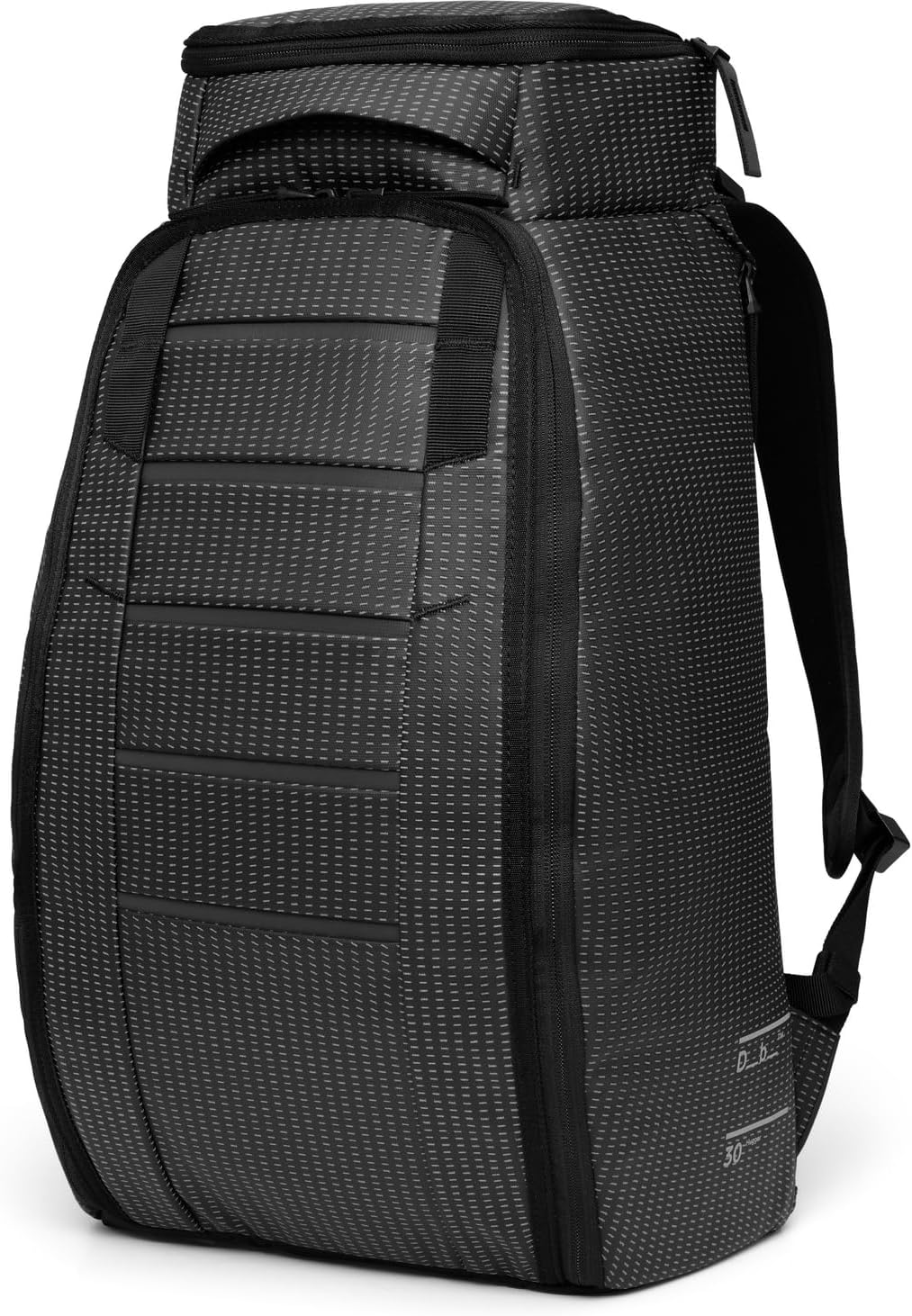Db Journey Unisex Hugger Backpack (Pack of 1), Reflective Black, 50,5x 32x 24,5 cm, Casual
