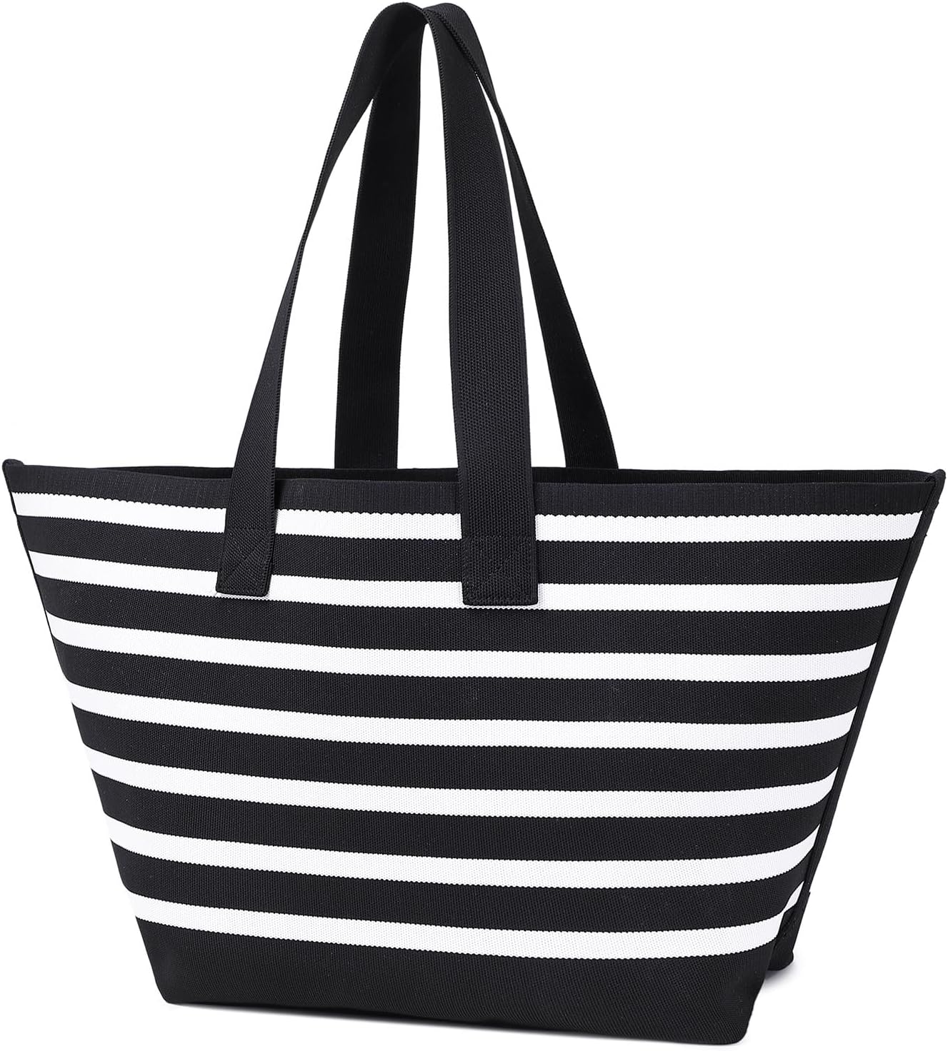 abshoo Large Beach Bag For Women Stripe Beach Tote Bag Ladies Large Gym Tote Carry On Weekender Travel Bag
