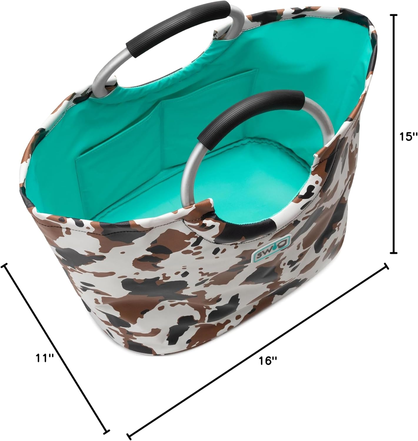 Swig Life Loopi Tote Bag, Large, Lightweight, Waterproof Beach and Utility Bag
