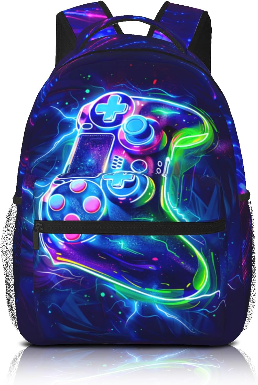 Game School Backpack For Boys Abstract Gamepad Boys Backpack For Kids Children Teens Backpacks Ages