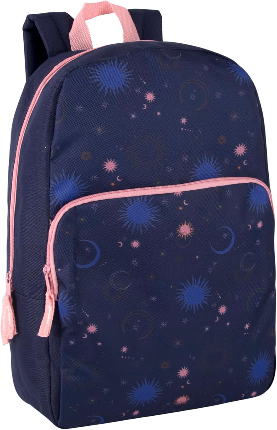 Fun School Backpack for Elementary Middle School Girls and Boys | 17 Inch Printed Backpacks for School Kids, Travel (Twilight Twirls)