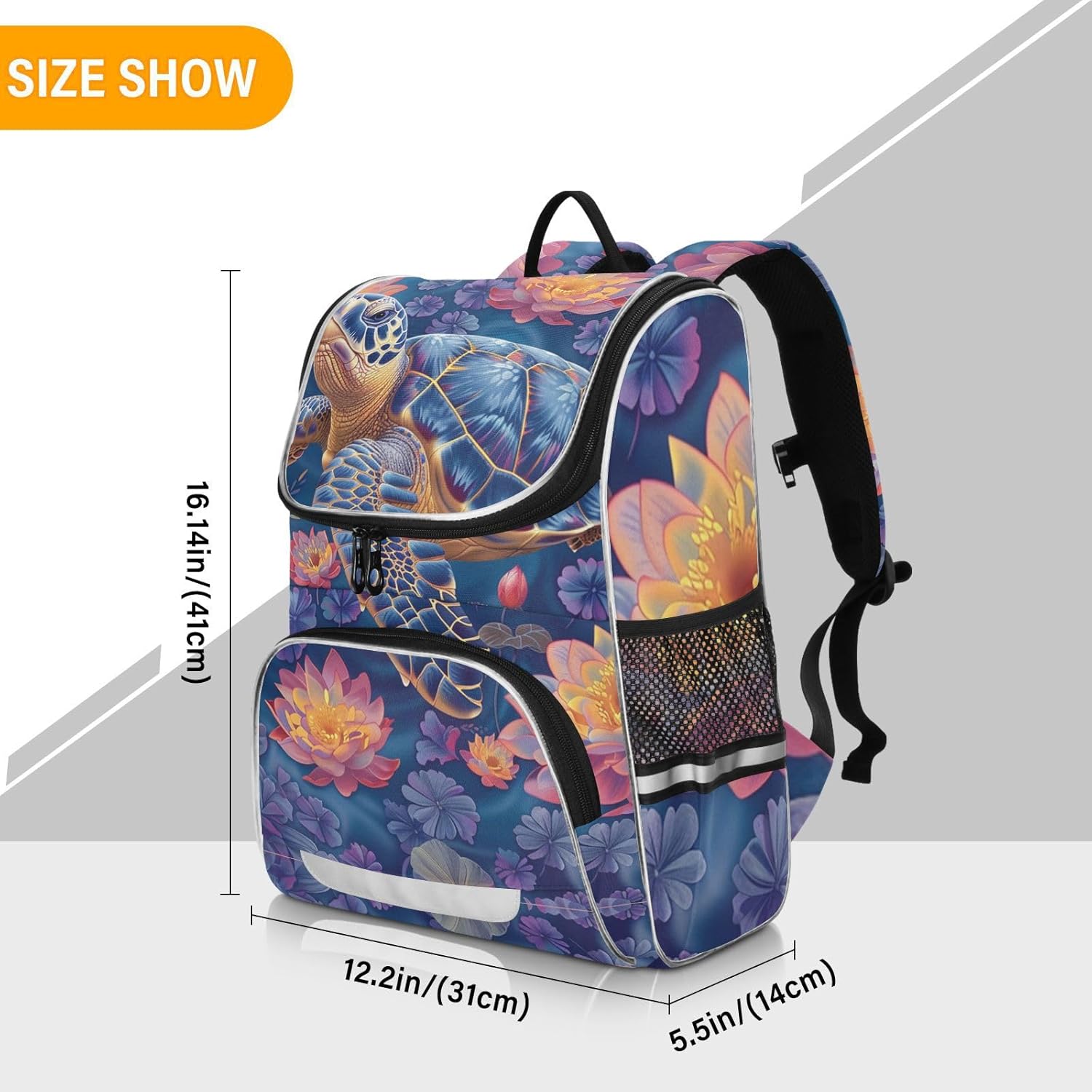 Sea Turtle Cute Backpack For Girls Kids Backpack Boys Teen School Bag Bookbag Travel Daypacks