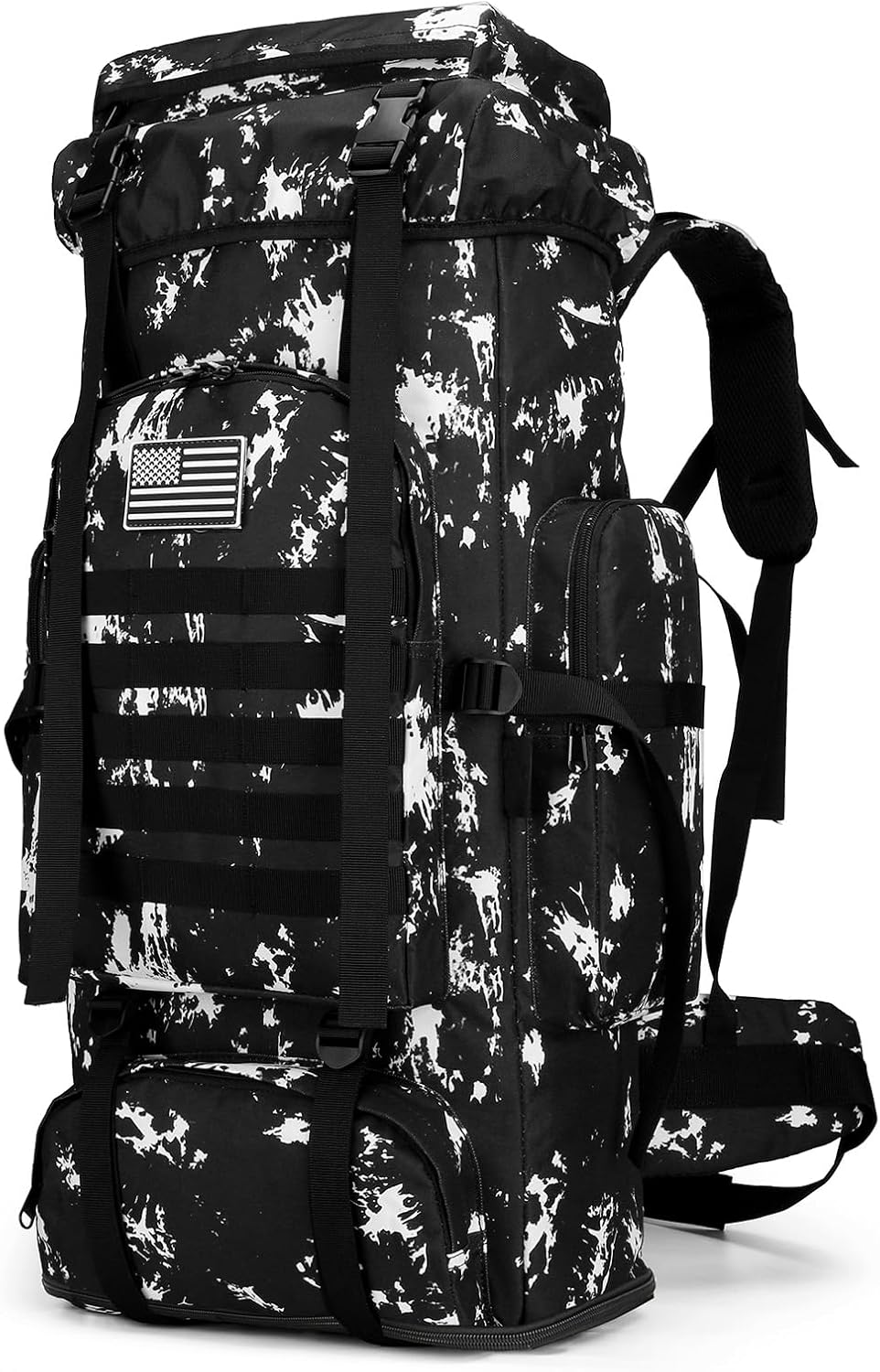 Hiking Backpack for Men 70L/100L Camping Backpack Military Rucksack Molle 3 Days Assault Pack for