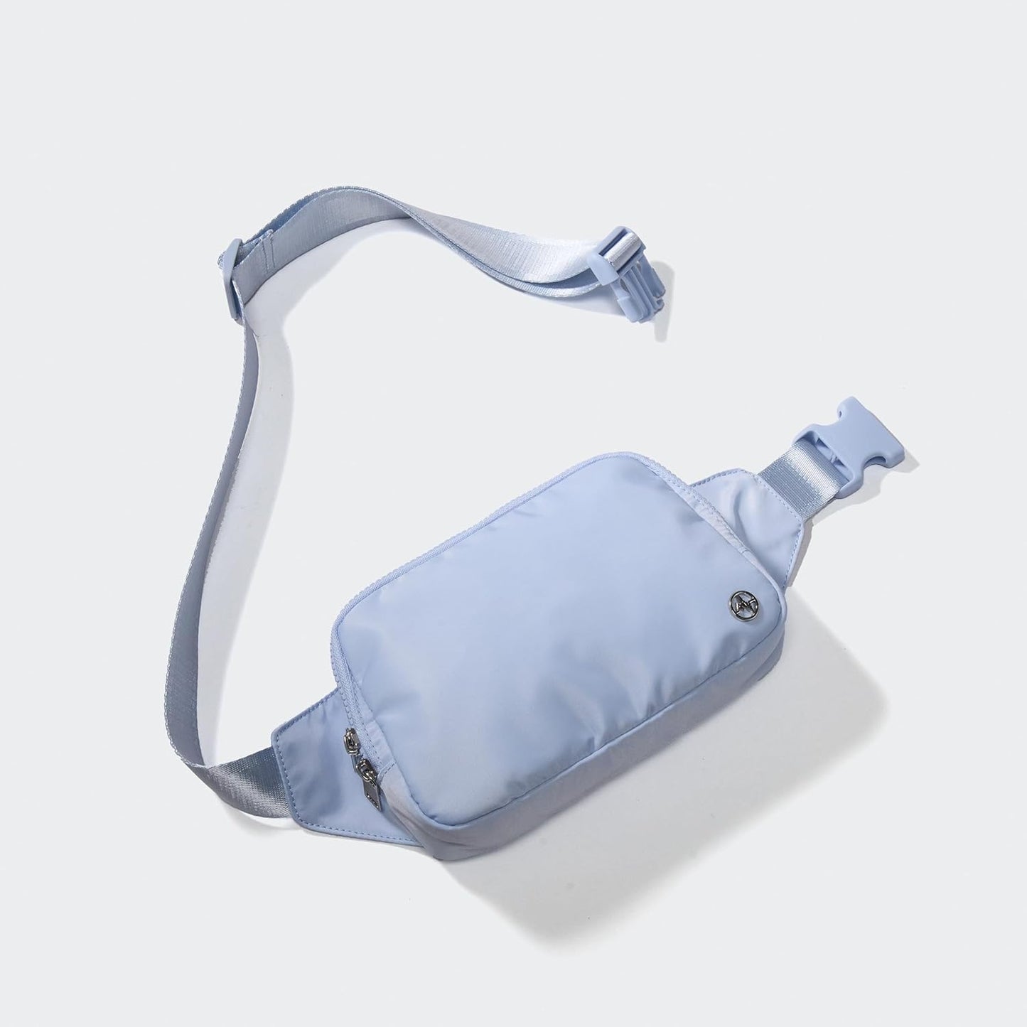 Pander Belt Bag Large 2L, Nylon Fanny Pack Purse for Women and Men with Adjustable Strap