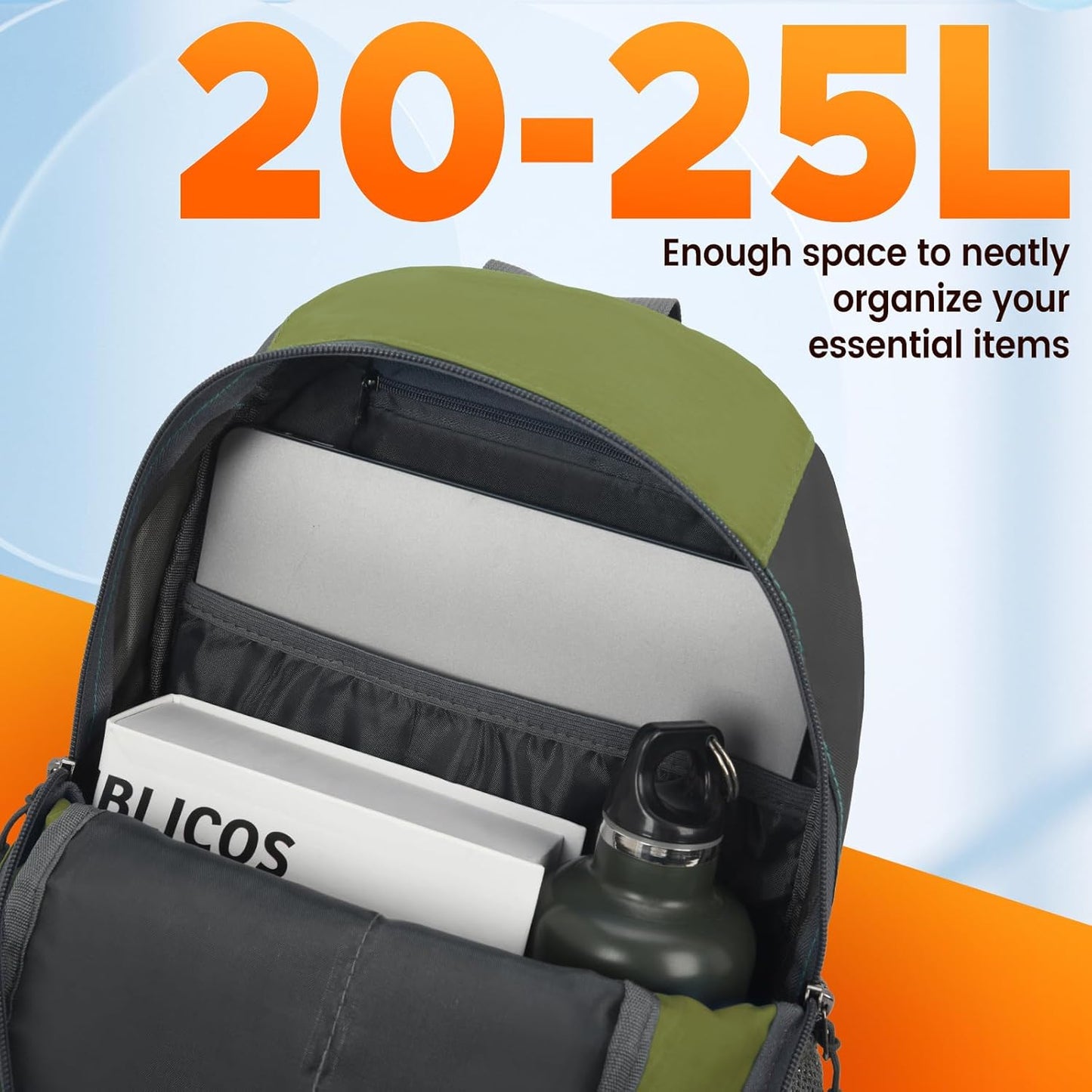 sunhiker Small Hiking Backpack Women Men 20L Lightweight Travel Backpack Daypack Casual Backpack For Cycling Outdoor Camping