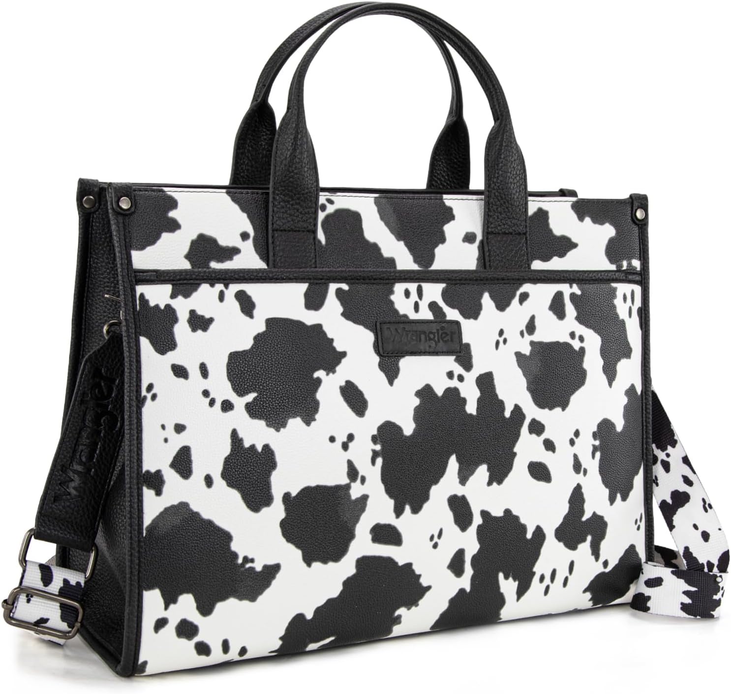 Wrangler Laptop Bag for Women 15.6 Inch Vintage Work Tote Bag for Business Briefcase Handbag with
