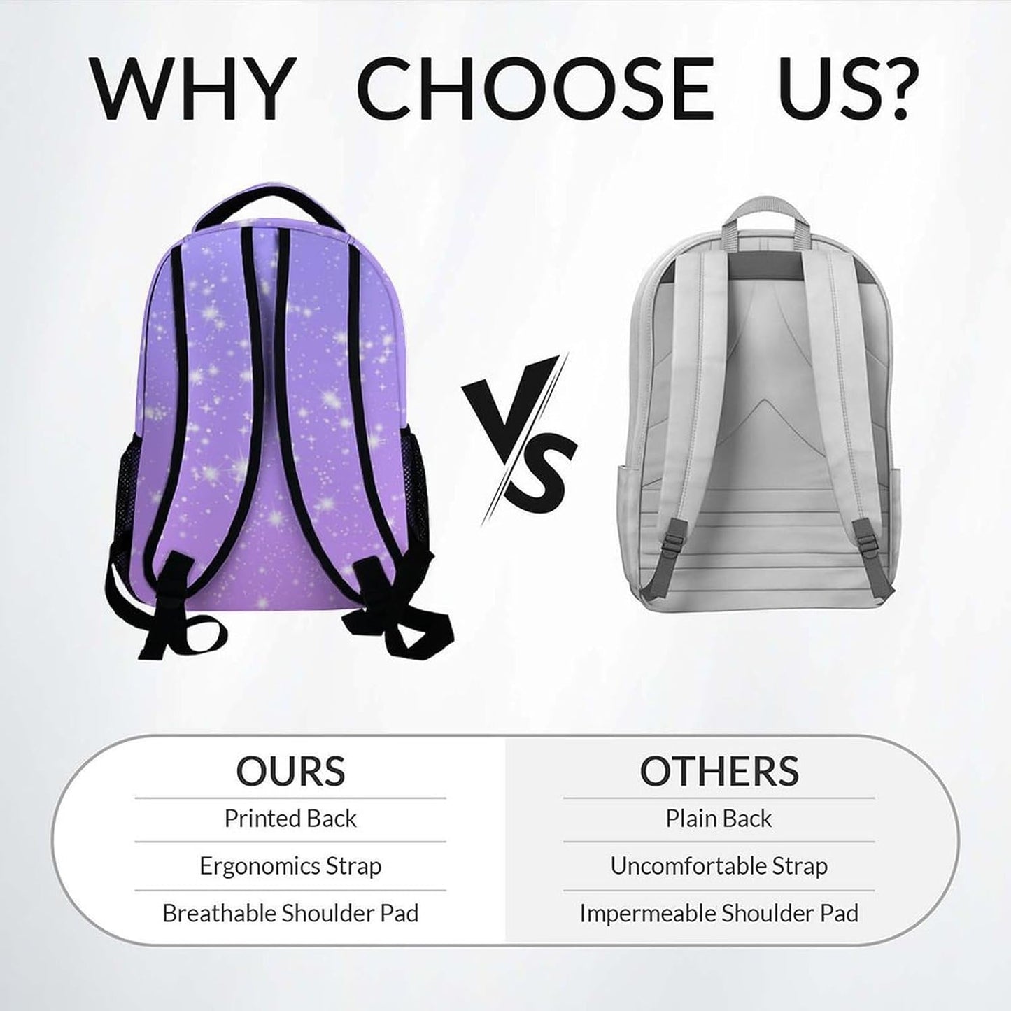 Girls Backpack, Unicorn Backpacks for Kids, 17" Toddler Bookbag for Elementary Preschool Kindergarten, Cute Rainbow School Bag