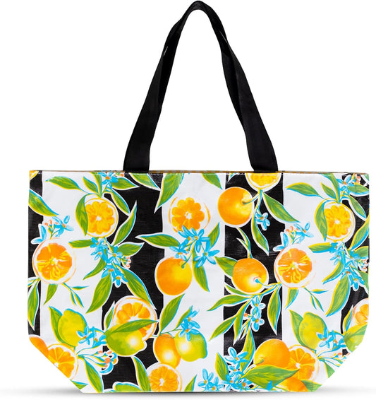 Alux Tote Bag for Women - Waterproof, Sturdy & Spacious Bag for Beach, Work, Gym, Travel - Eco-Friendly & Easy to Clean