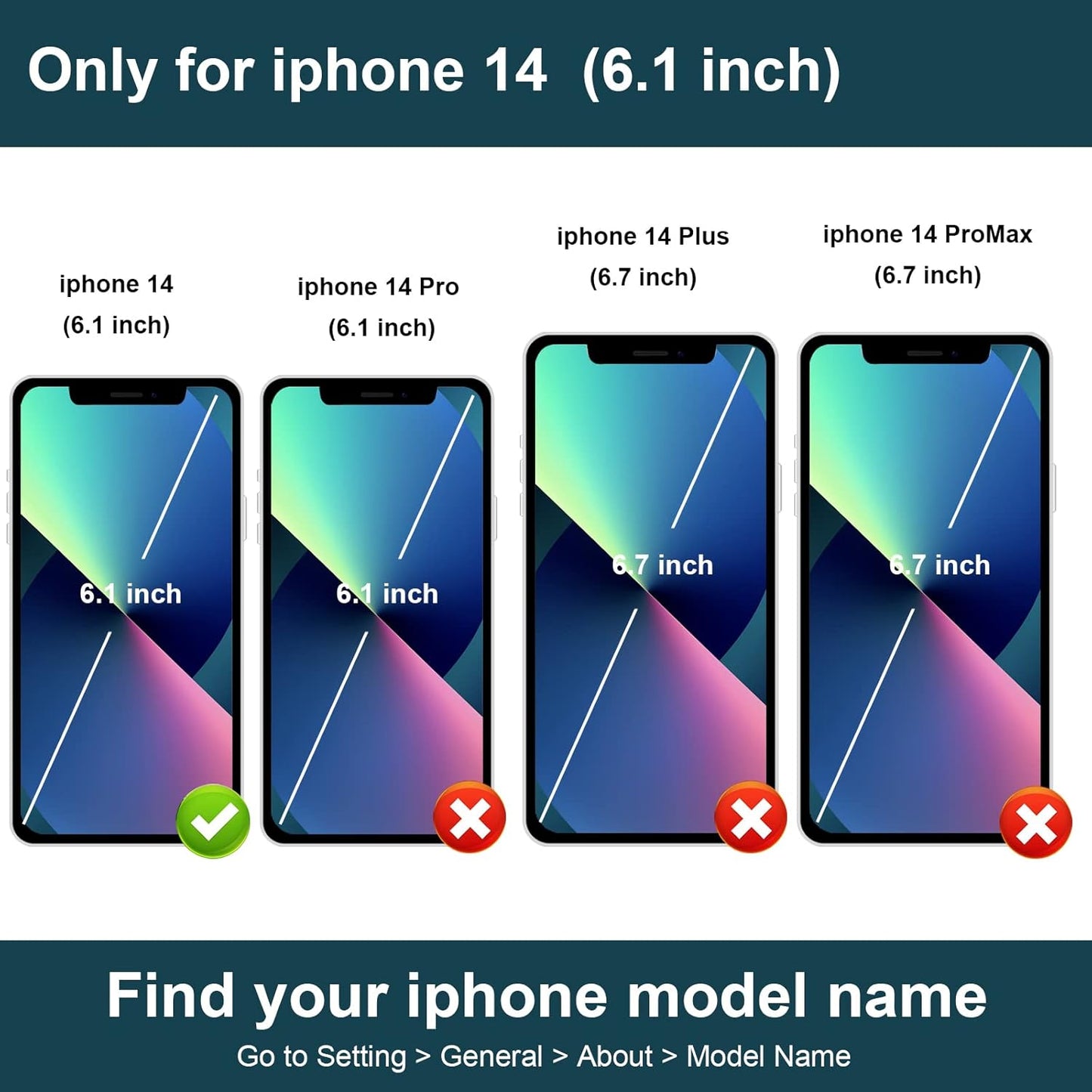 Folosu Compatible with iPhone 14 Case Wallet with Card Holder, 360°Rotation Finger Ring Holder Kickstand, RFID Blocking Leather Protective Double Buttons Shockproof Cover 6.1 Inch Gray