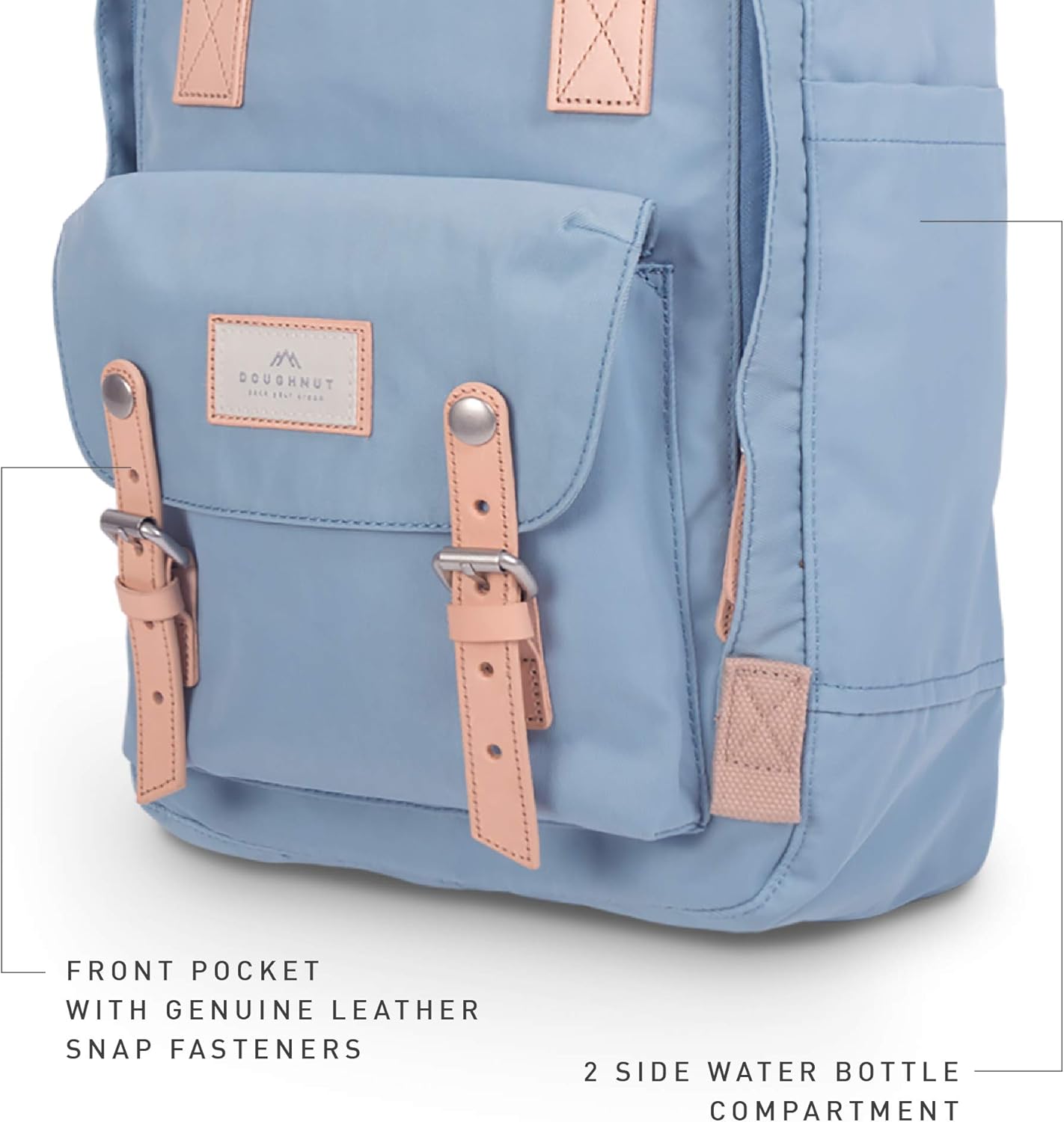 Doughnut Macaroon 16L Travel School Ladies College Girls Lightweight Casual Daypacks Bag Backpack