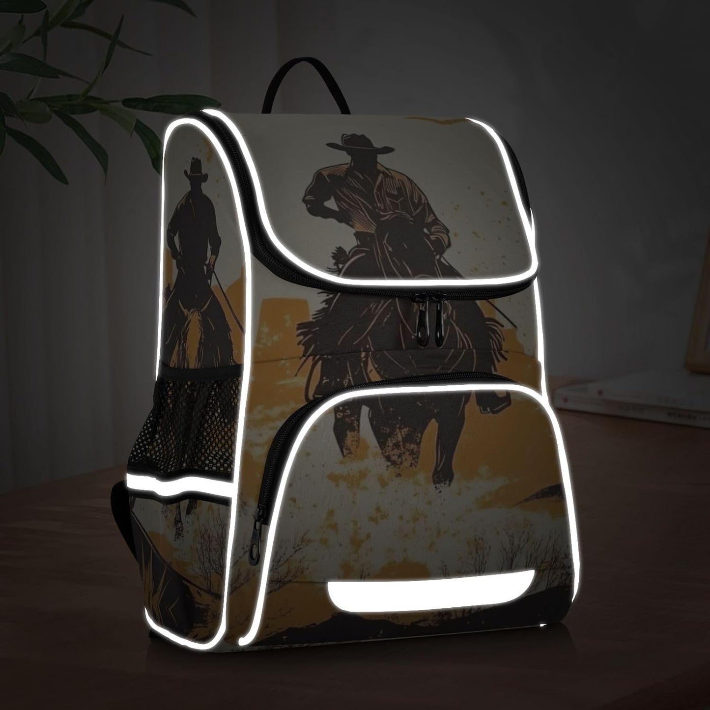 Western Cowboys Cute Backpack For Girls Kids Backpack Boys Teen School Bag Bookbag Travel Daypacks