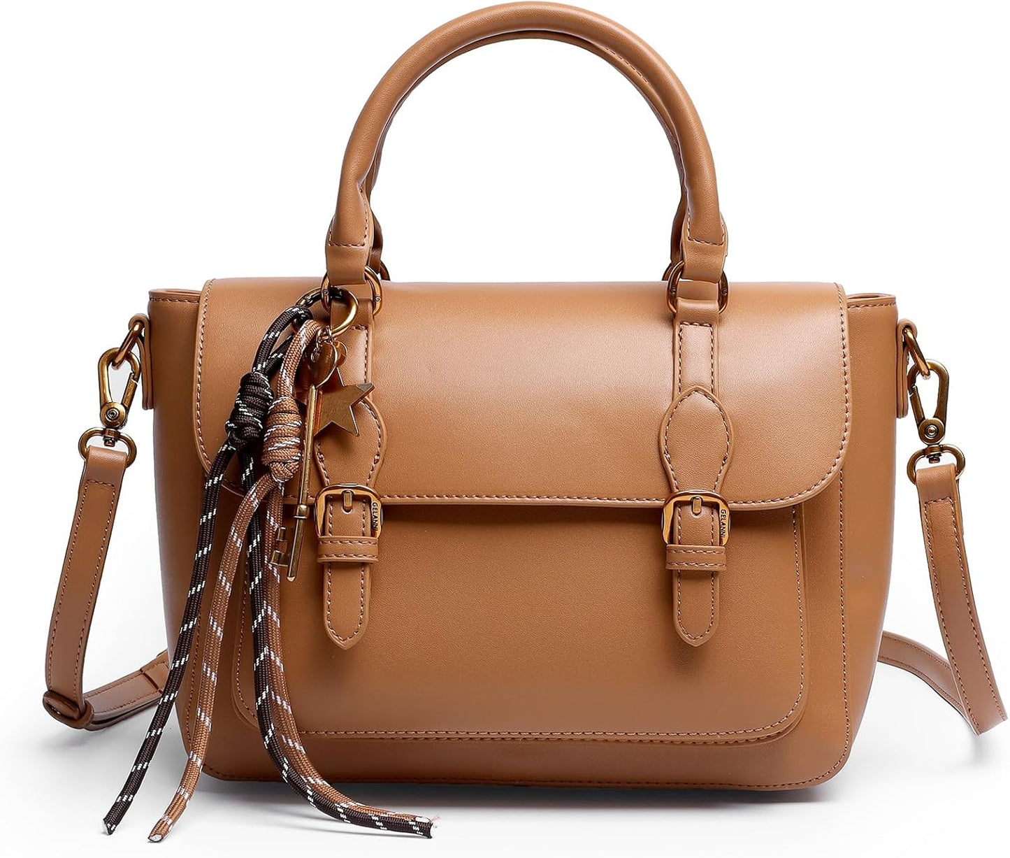 Women's Single Piece Slanting Cross Small Bag Vintage British Style Messenger Bag
