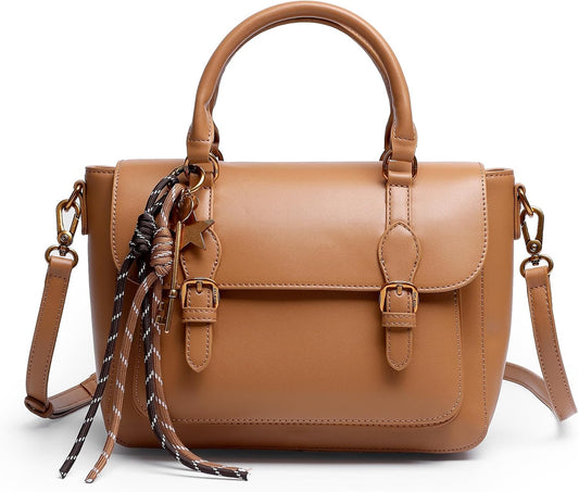 Women's Single Piece Slanting Cross Small Bag Vintage British Style Messenger Bag