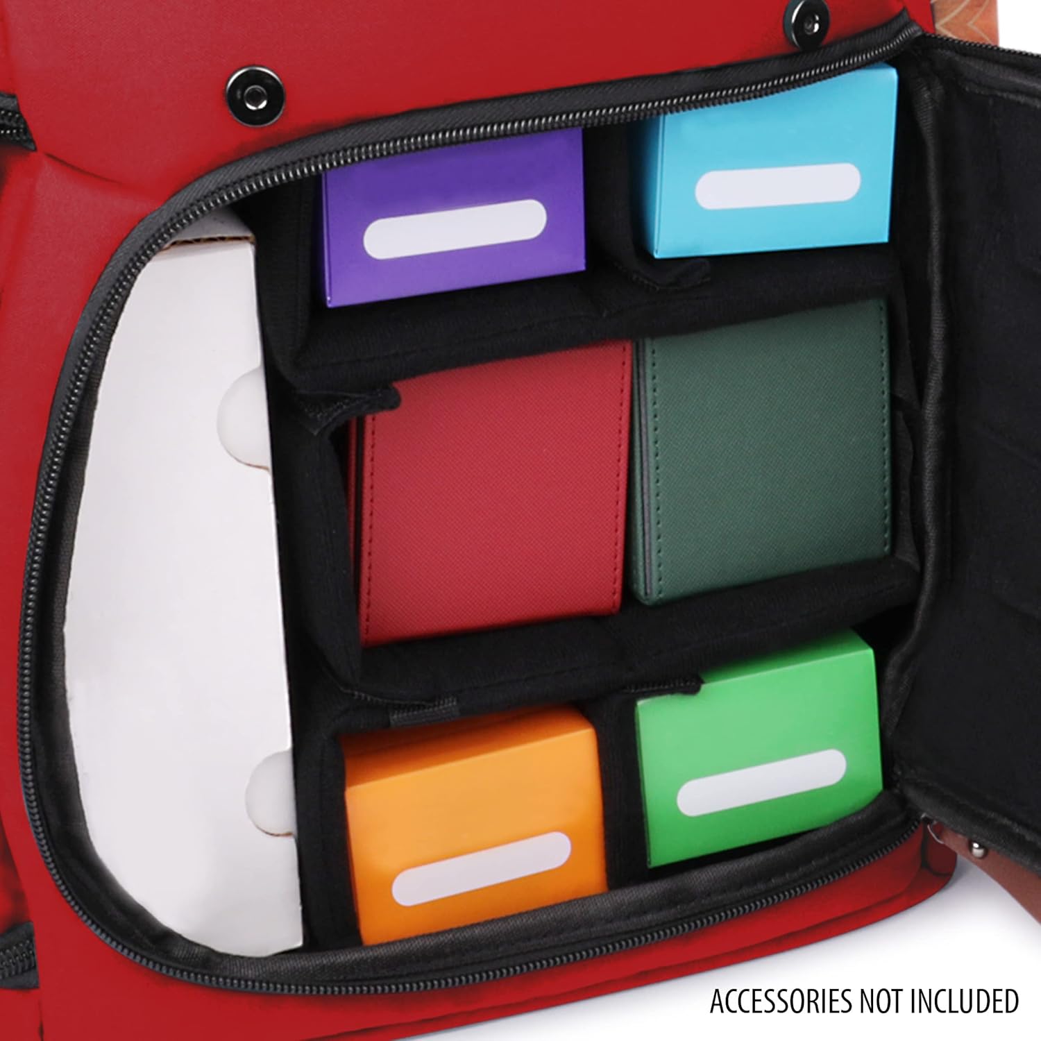 ENHANCE Designer Edition TCG Backpack - MTG Deck Bag Card Binder Space, TCG Deck Box Storage, MTG