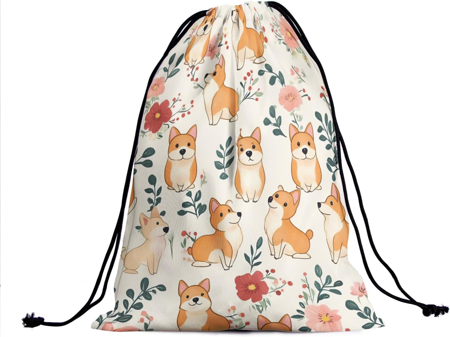 Nerxy Pet Gymnastics Grip Bag Dog Cat Drawstring Grip Bags Puppy Shoe Bag Gym Storage Pouch
