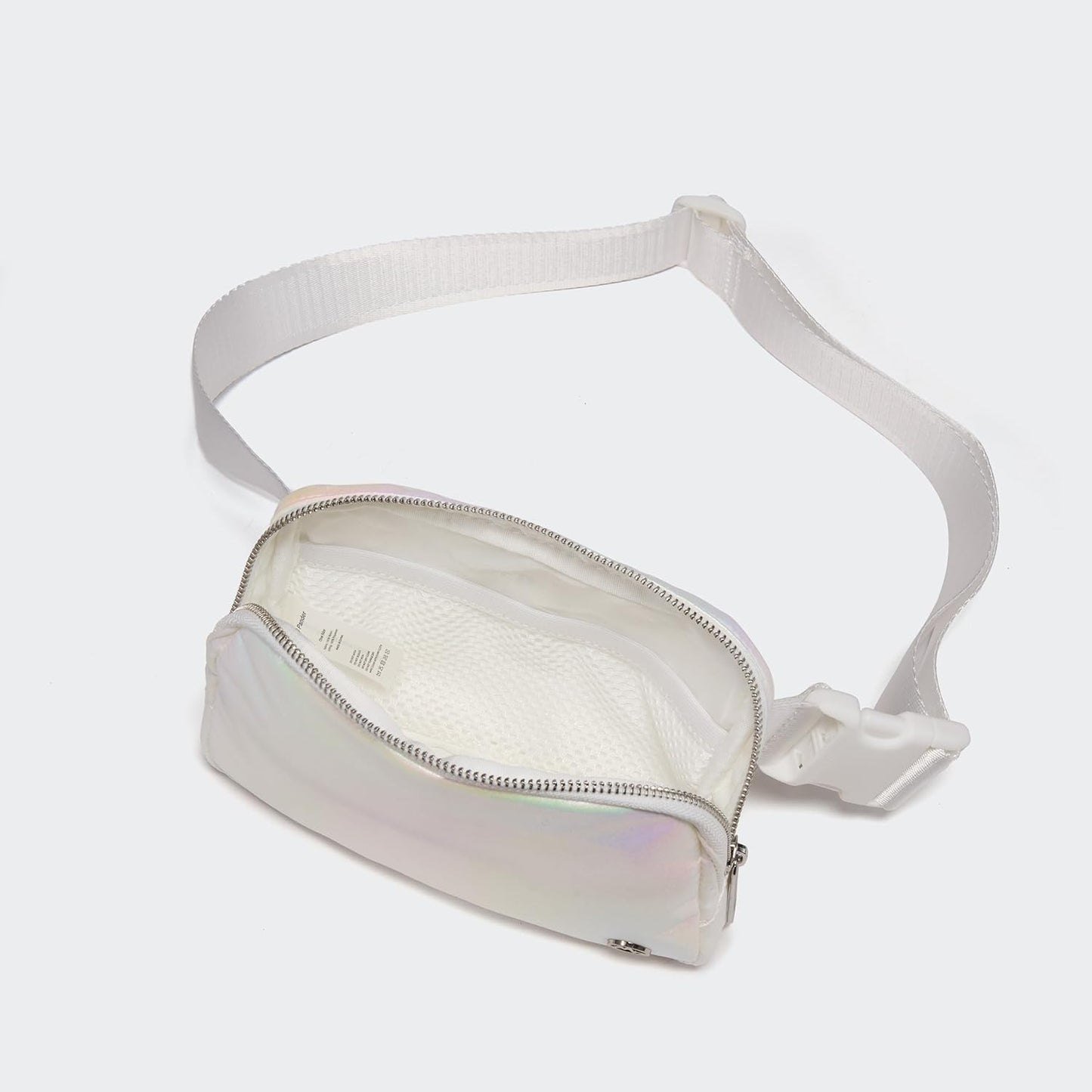 Pander Everywhere Belt Bag for Women, Fashion Waist Packs, Crossbody Bags with Adjustable Strap (Iridescent).