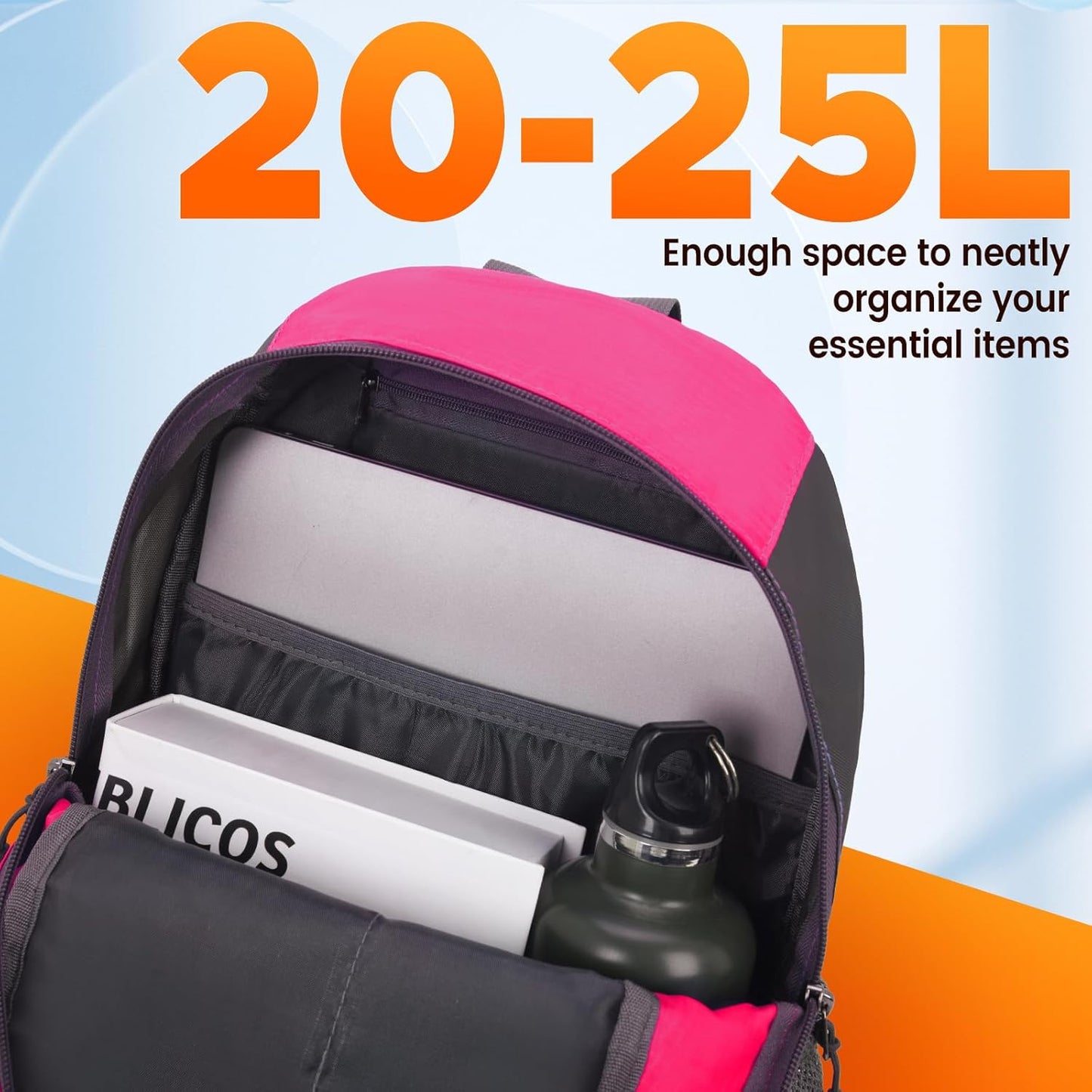 sunhiker Small Hiking Backpack Women Men 20L Lightweight Travel Backpack Daypack Casual Backpack For Cycling Outdoor Camping