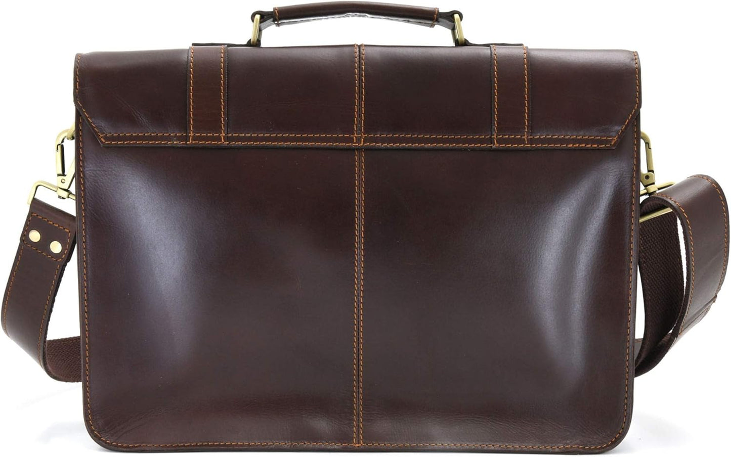 Style N Craft Soft Briefcase, Messenger Bag in Full Grain Leather