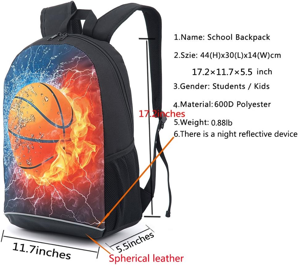 CAIWEI American Football Backpack School Bag
