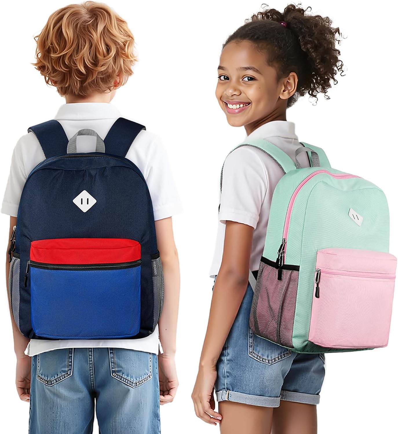 mibasies Kids Backpack for Boys 5-9: Large Boys Backpack for Elementary School