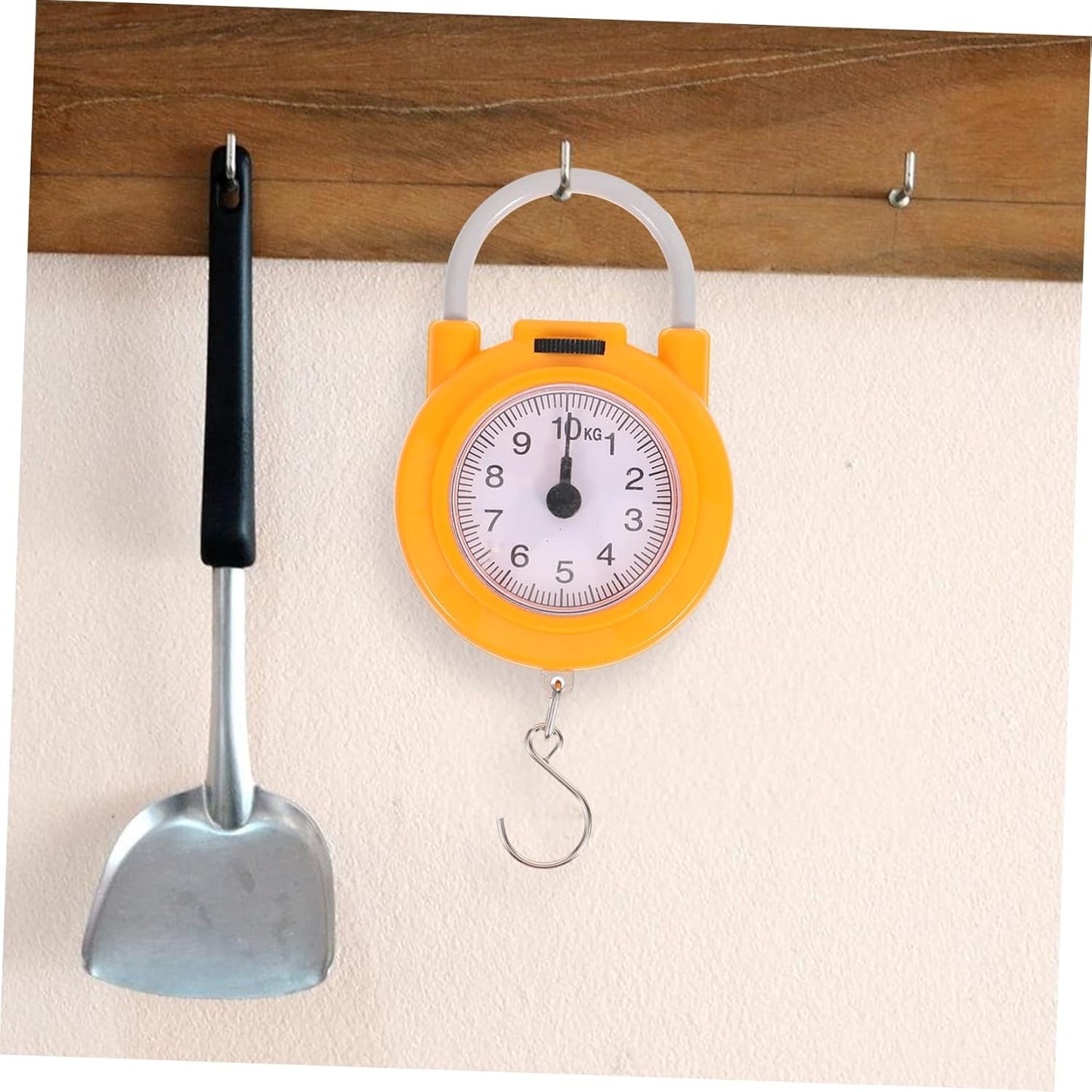 Milisten Small Size Scale Mechanical Spring Scale for Luggage for Travel Accessories