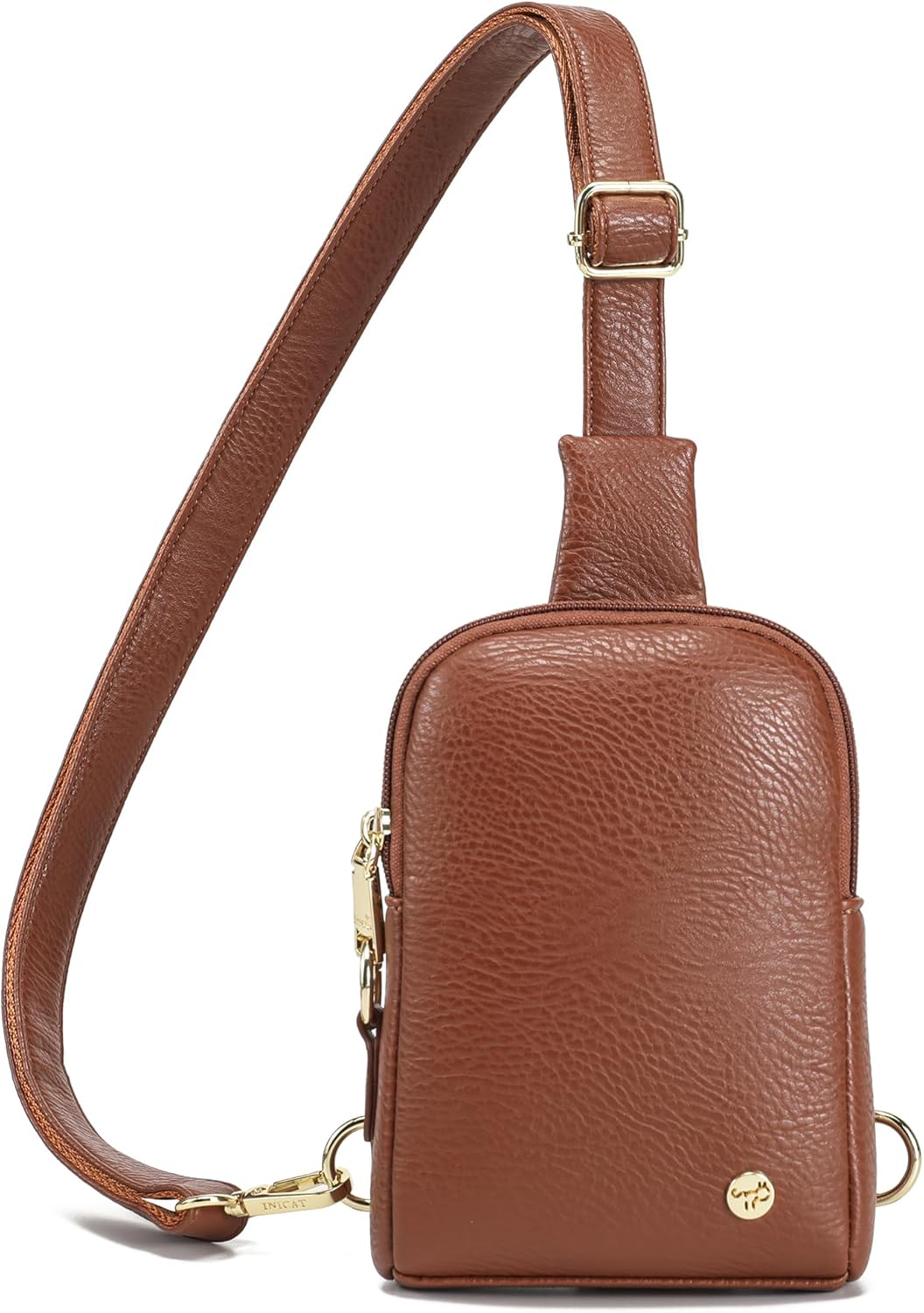 INICAT Travel Small Sling Bag Faux Leather Crossbody Bags Women Cross Body Bag Purses for Woman