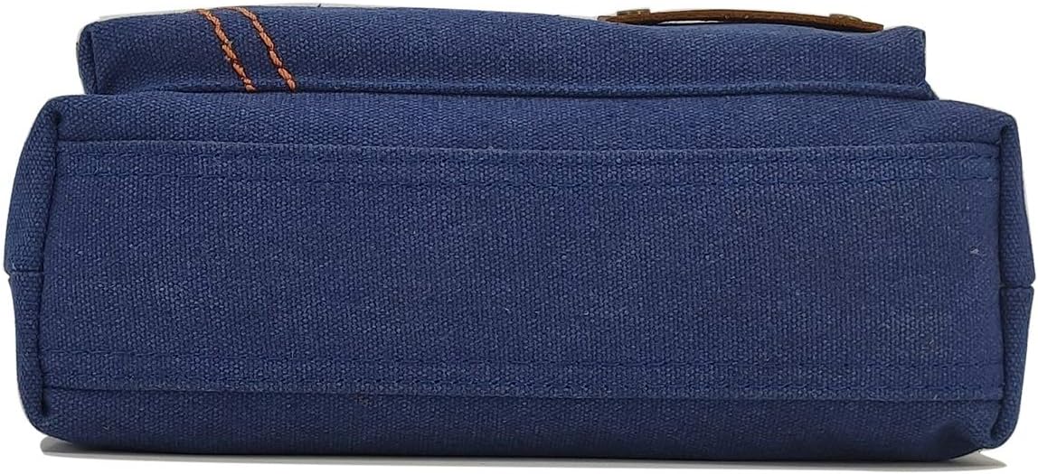 Sechunk Canvas Shoulder Bags Crossbody Bags Messenger Bags Purse Daypack for Men Women