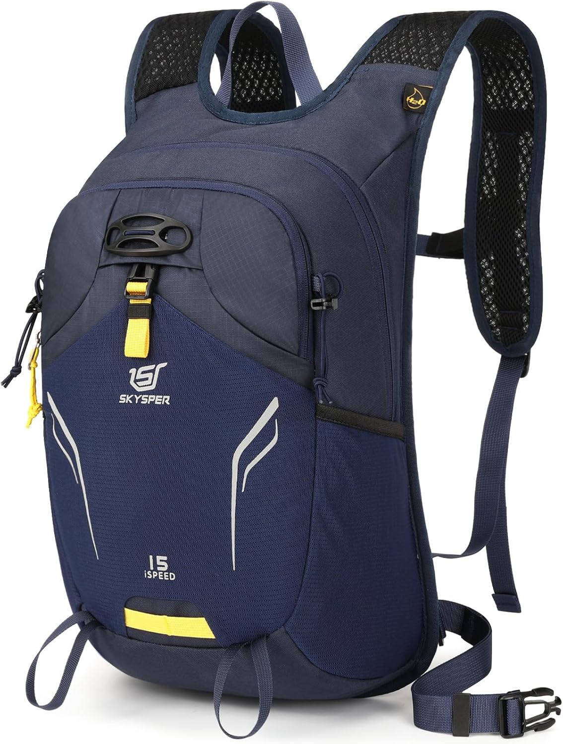 SKYSPER Small Hiking Backpack 15L Lightweight Day Pack Travel Hiking Daypack for Women Men(Navyblue)