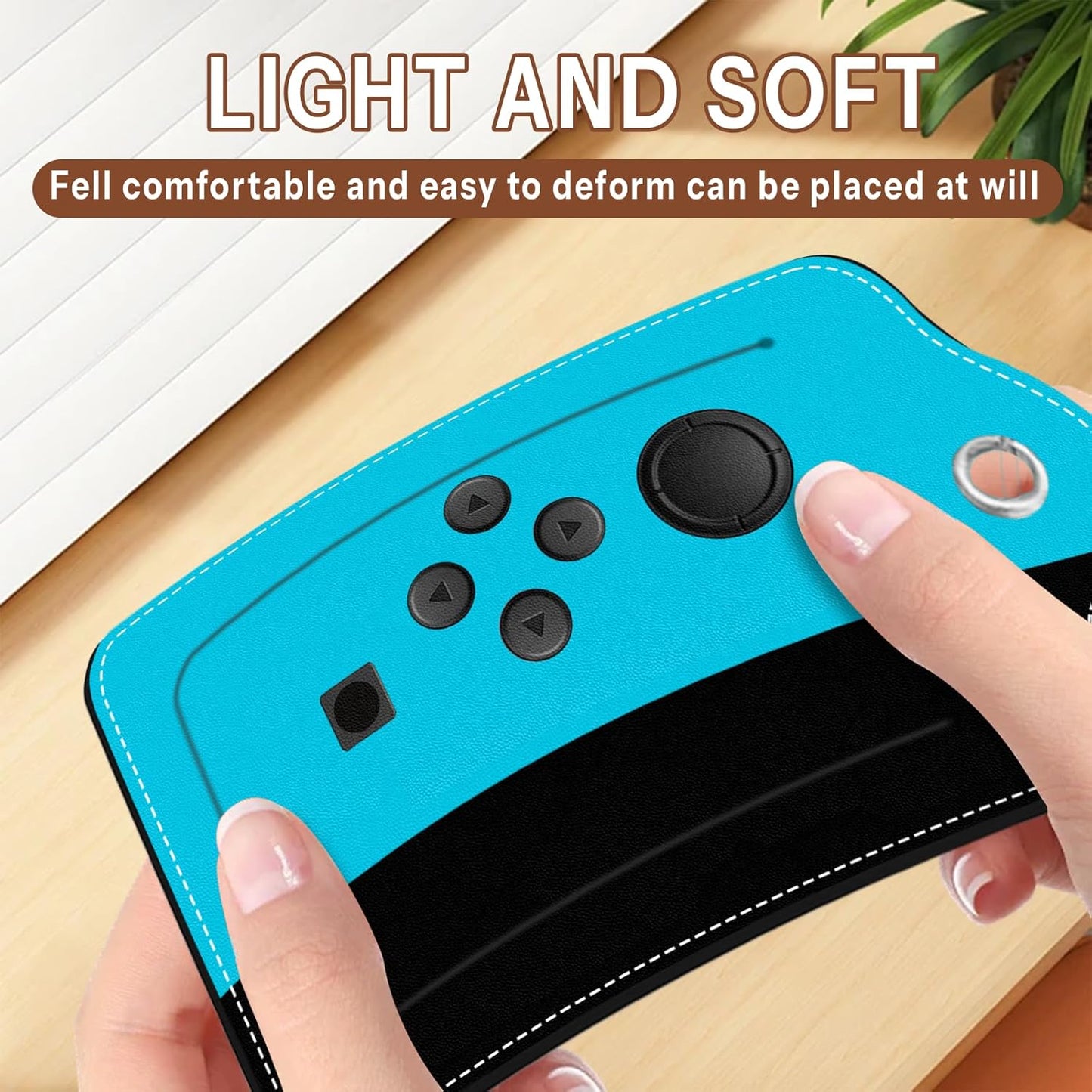2 Pack Gamer Luggage Tags for Suitcase, Leather Luggage Tags Funny, Privacy Cover ID Label with