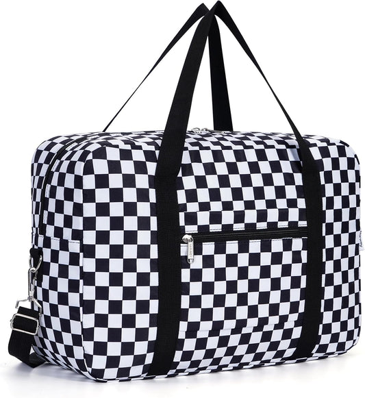 For Spirit Airlines Personal Item Bag 18x14x8 Foldable Travel Duffel Bag Tote Carry on Luggage Duffle Overnight for Women and Men