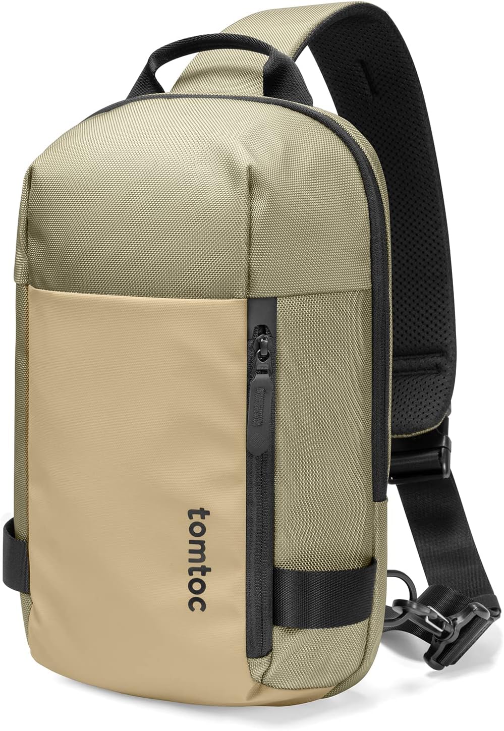 tomtoc 5L Compact Sling Backpack for Men Women, Lightweight Crossbody Shoulder Bag for 11 inch iPad Pro M5/M4, iPad Air M3/M2, 11" iPad A16, Nintendo Switch 2/Rog Xbox Ally X, EDC Daypack - XS Size