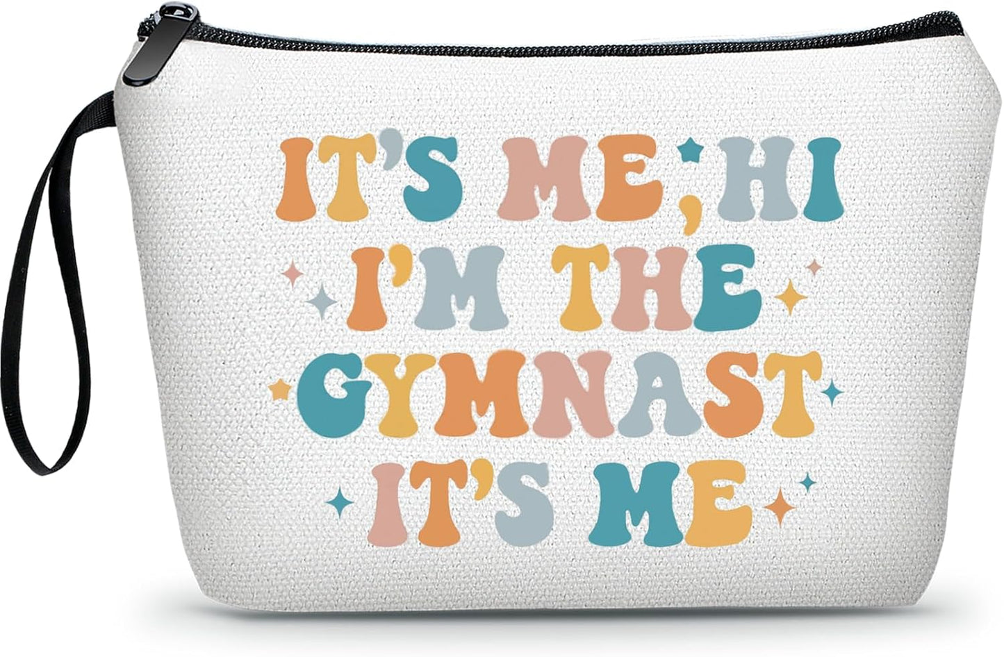 SEAMOON Gymnastics Makeup Bag - Unique Gift for Teenage Girl, Granddaughter or Coach