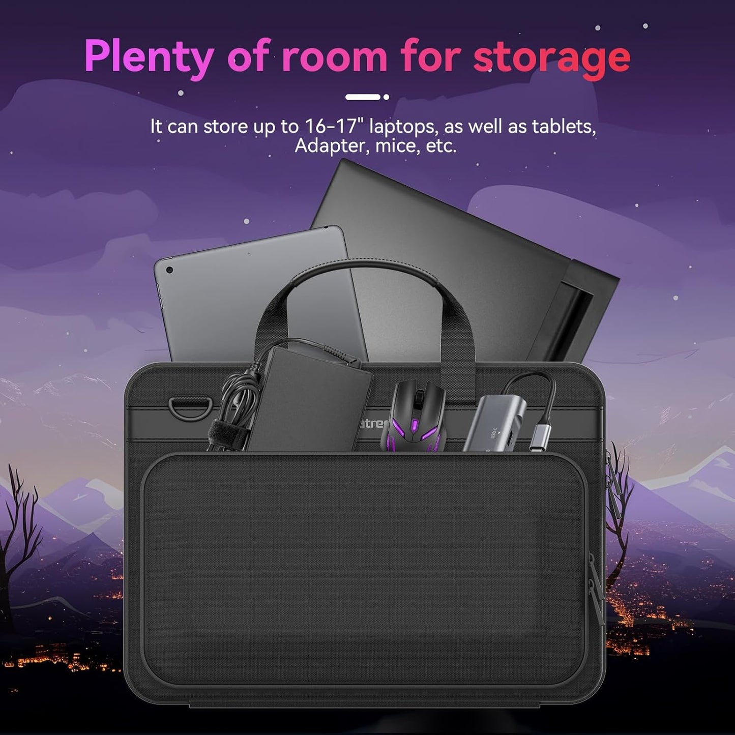 Smatree Heavy Duty Hard Case for 15.6 inch ASUS ROG Zephyrus G15 2022/2021, for 16 inch ASUS ROG