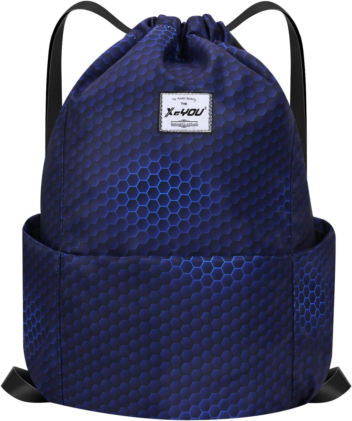 XEYOU Drawstring Sports Backpack Lightweight Gym Yoga Sackpack Shoulder Rucksack Casual Outdoor Daypack for Women and Men